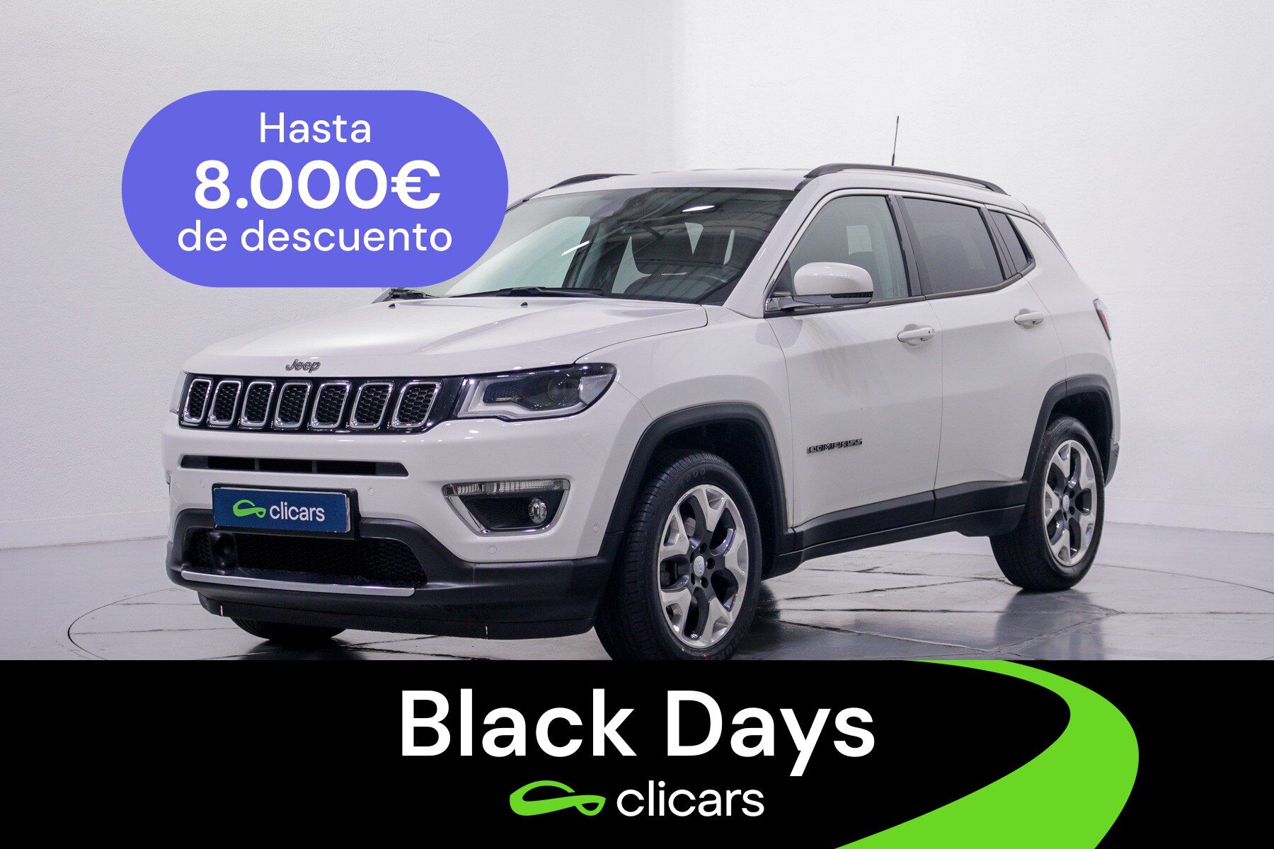 JEEP Compass (Compass 1.4 Multiair Limited 4x2 103kW) en Madrid