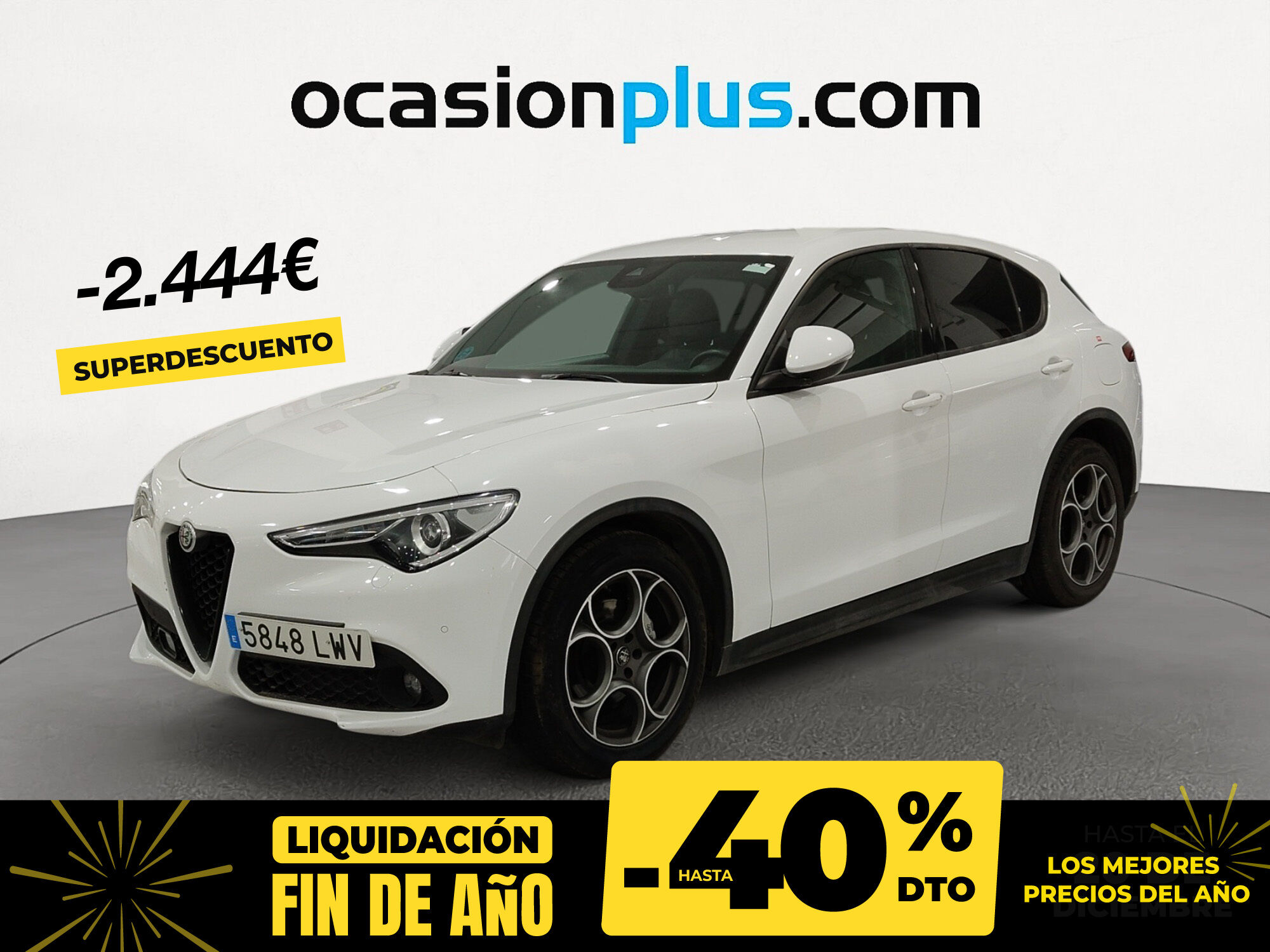 ALFA ROMEO Stelvio (2.2 Diesel Sprint RWD 118 kW (160 CV)) en Madrid