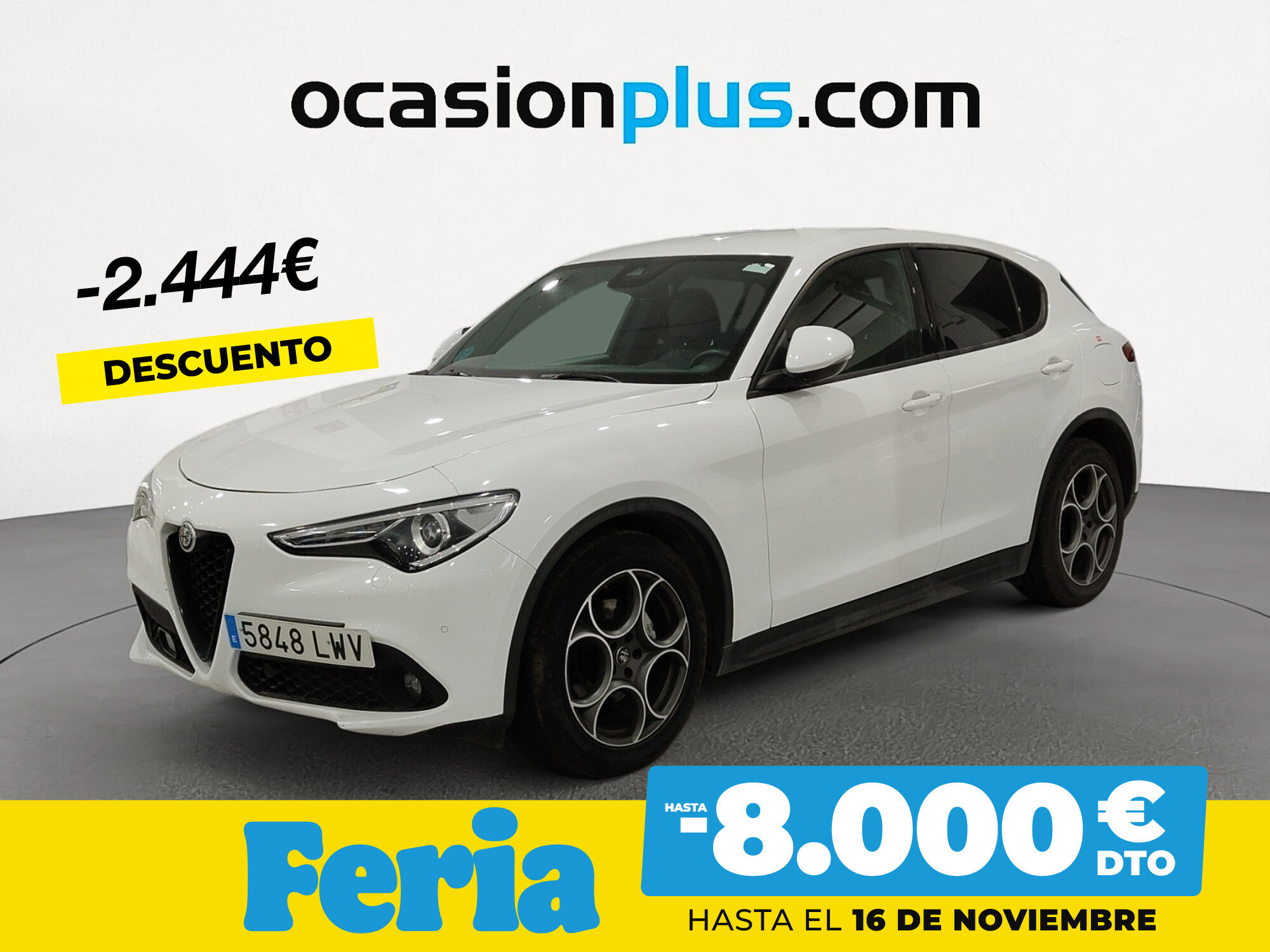 ALFA ROMEO Stelvio (2.2 Diesel Sprint RWD 118 kW (160 CV)) en Madrid