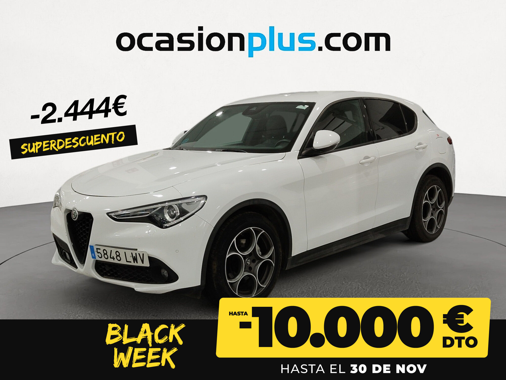 ALFA ROMEO Stelvio (2.2 Diesel Sprint RWD 118 kW (160 CV)) en Madrid
