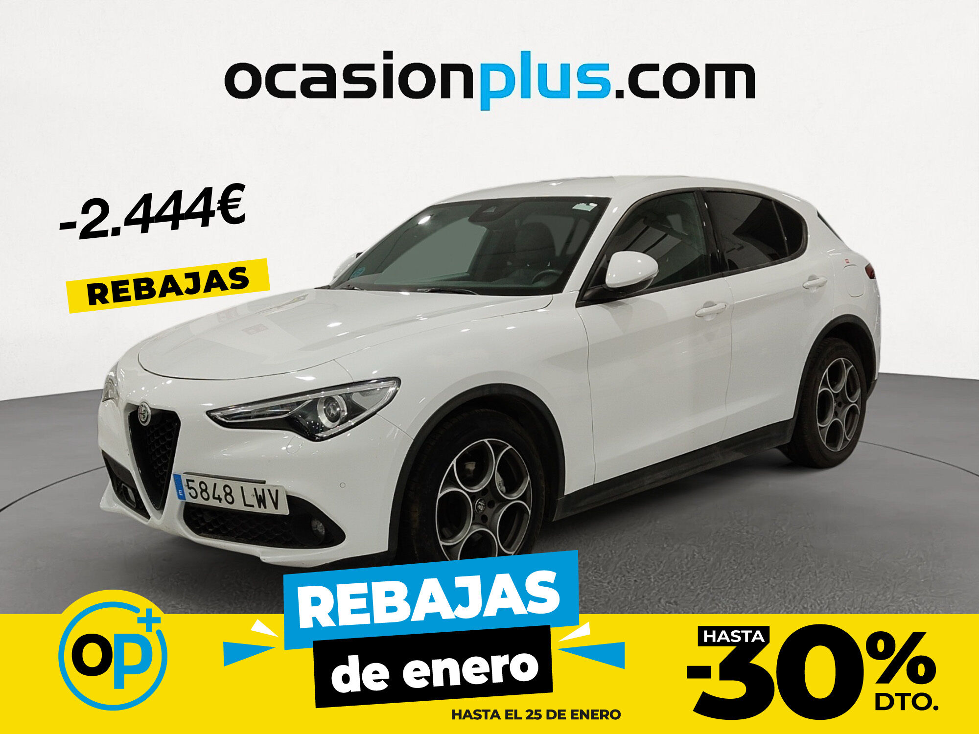 ALFA ROMEO Stelvio (2.2 Diesel Sprint RWD 118 kW (160 CV)) en Madrid