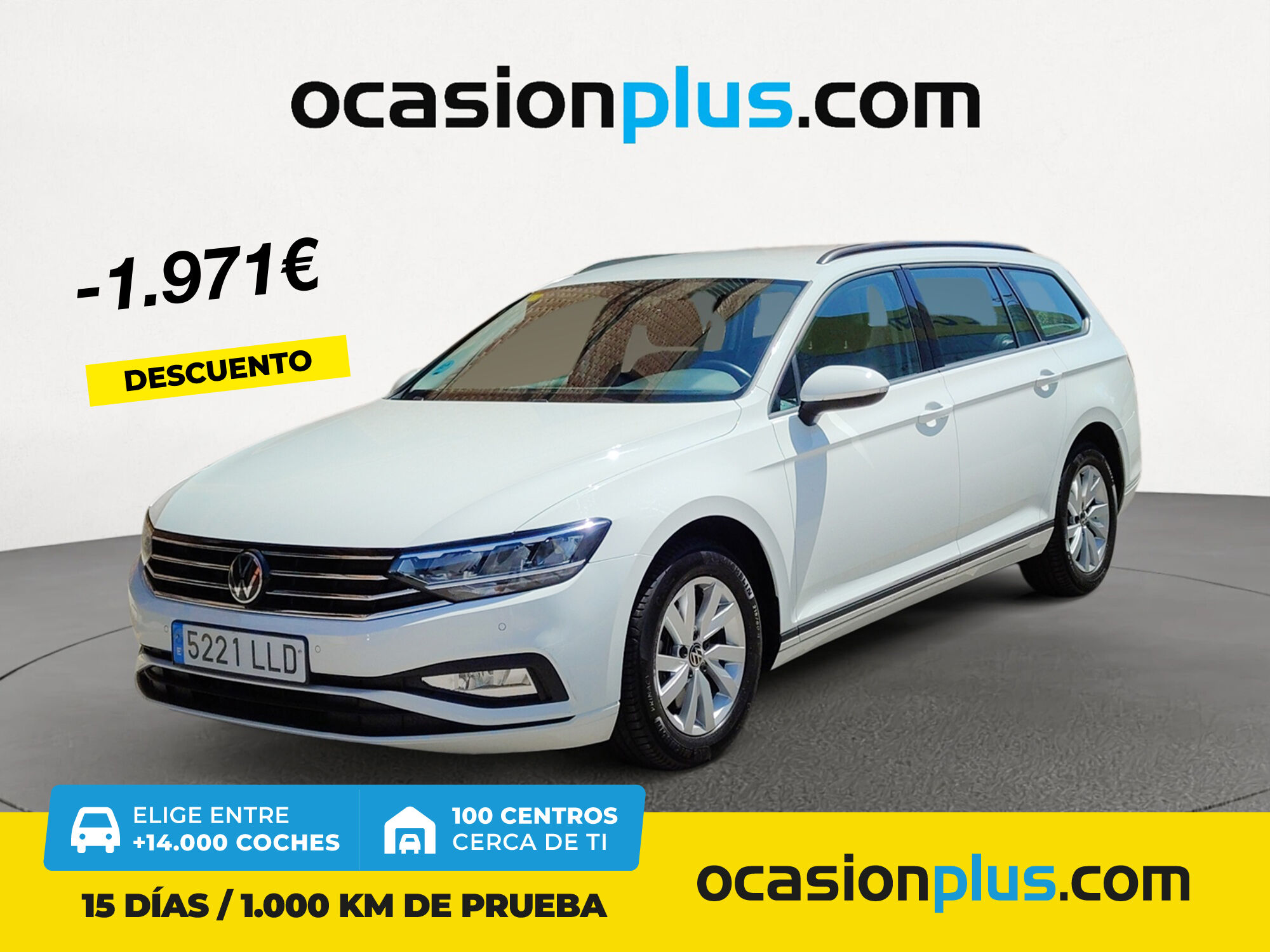 VOLKSWAGEN Passat (Business 2.0 TDI 90 kW (122 CV) DSG) en Madrid