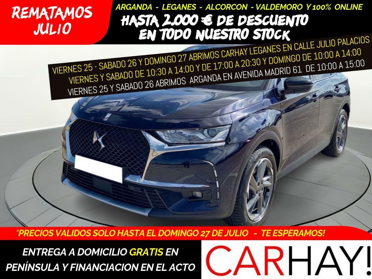 DS DS4 (CROSSBACK 1.6 E-TENSE PHEV BASTILLE+ AUT) en Madrid