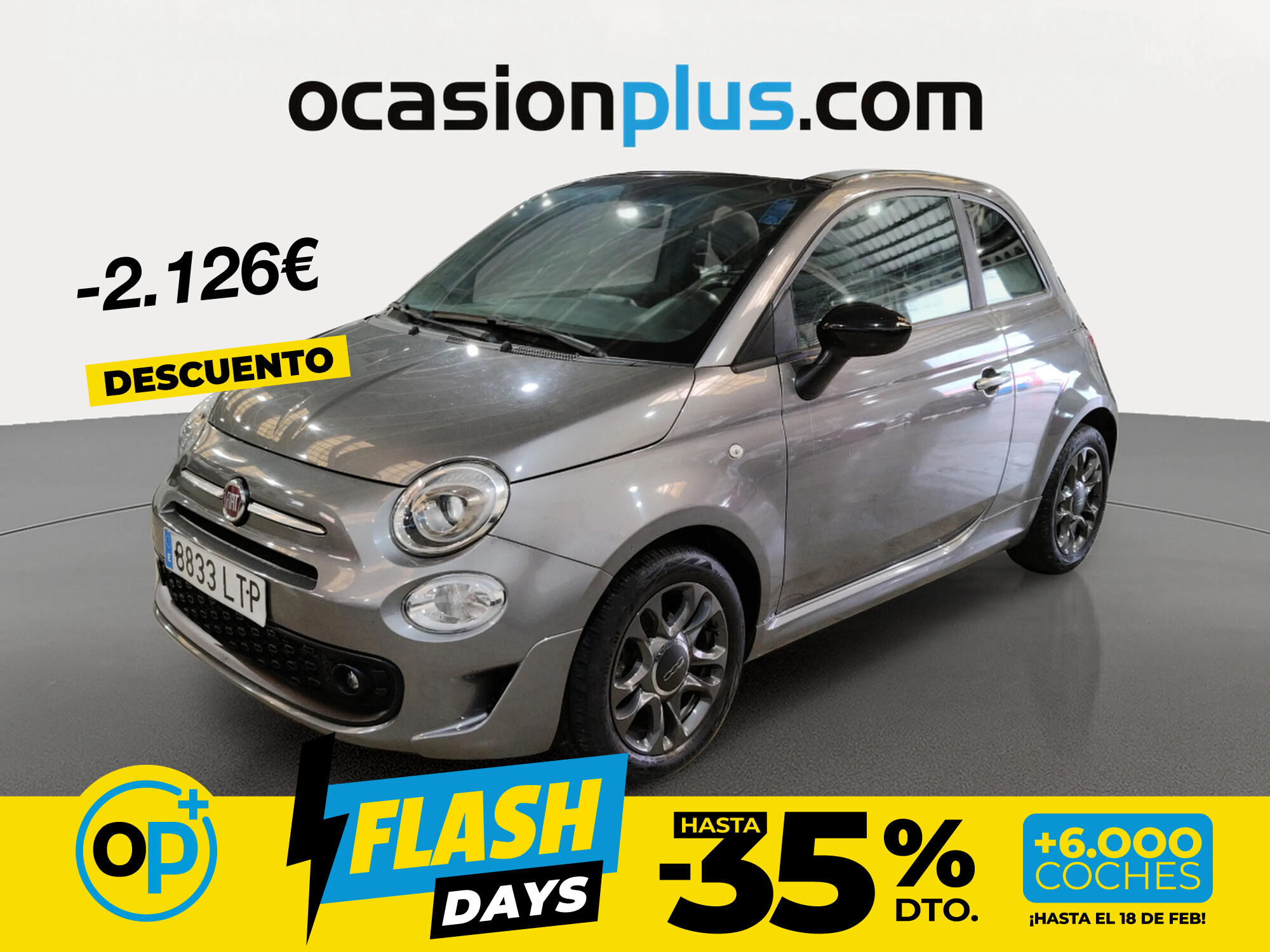 Foto del FIAT 500 C 1.0 GSE S