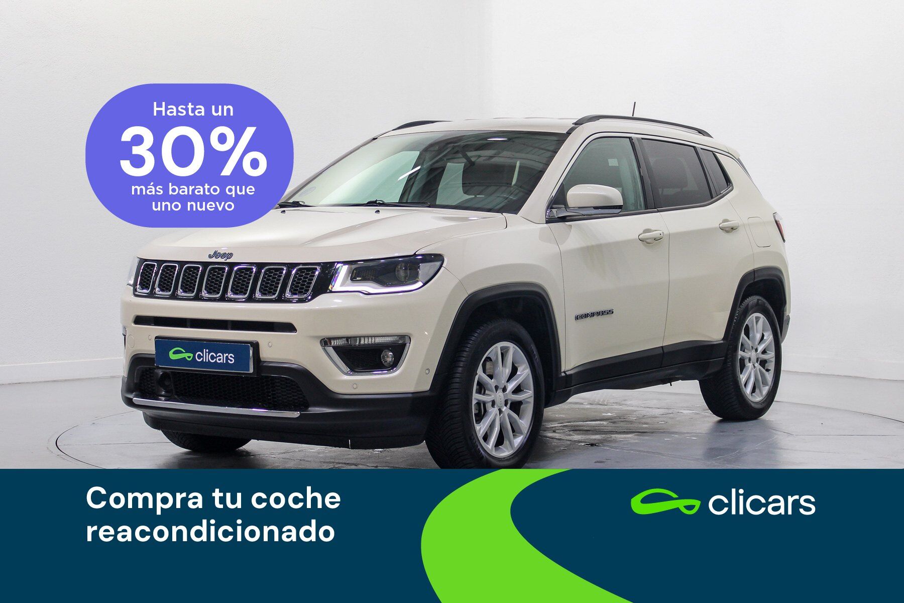 JEEP Compass (Compass 1.3 PHEV Limited 4x4 Aut. 190) en Madrid