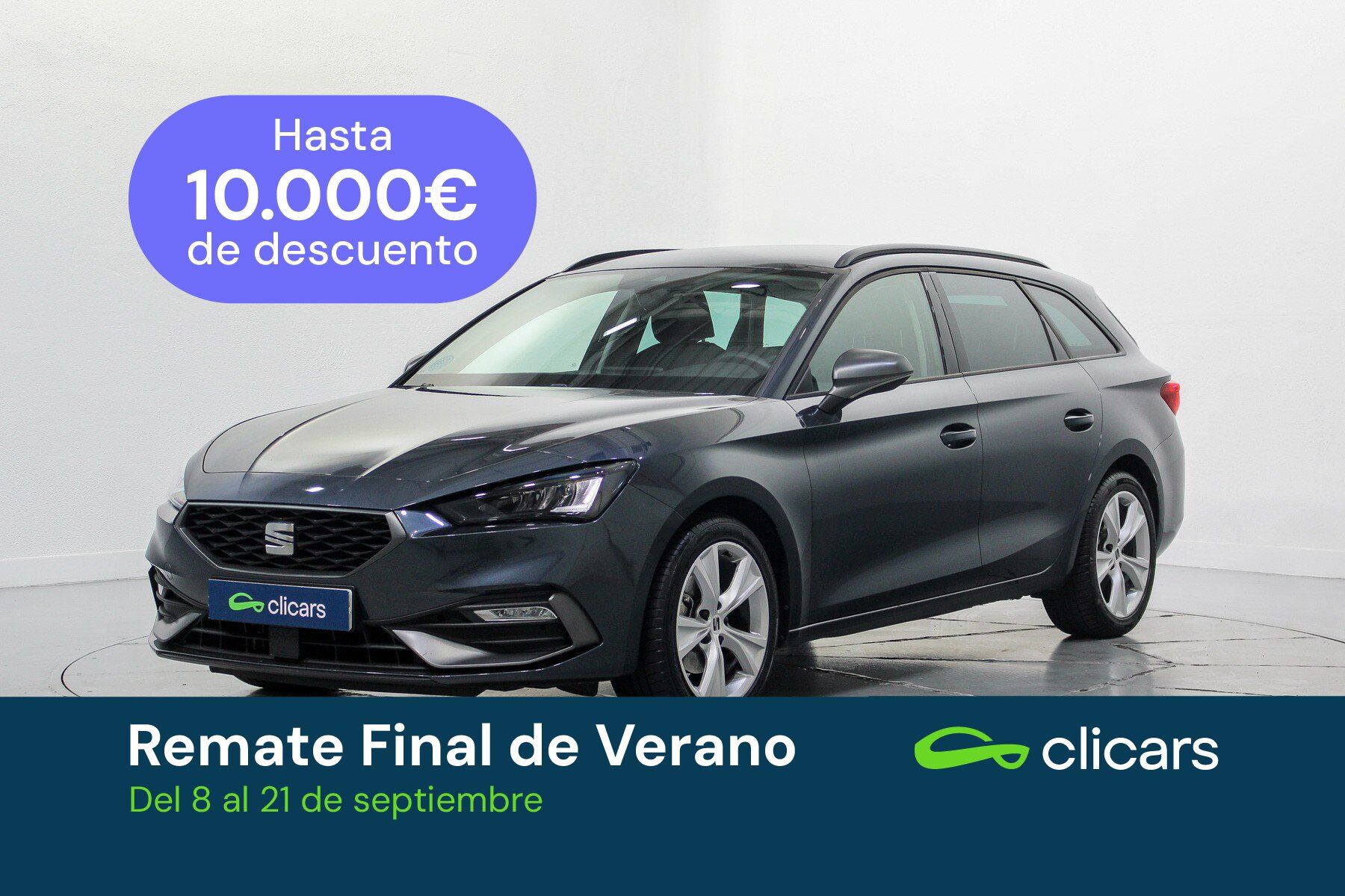 SEAT León (León ST 1.5 TSI S&S FR XS 130) en Madrid