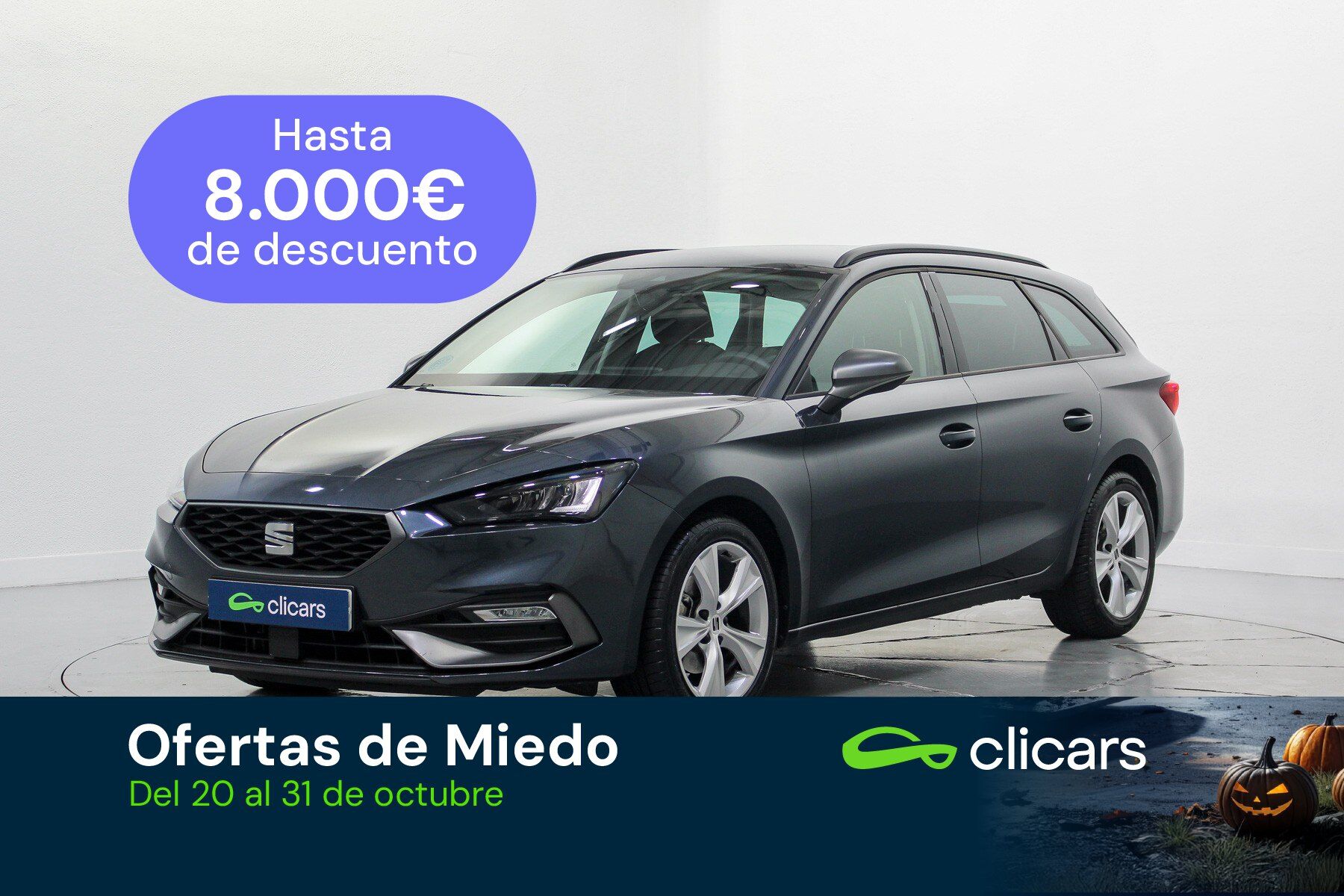 SEAT León (León ST 1.5 TSI S&S FR XS 130) en Madrid