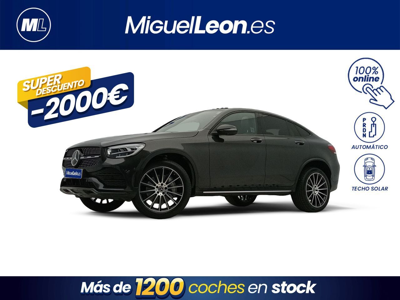 MERCEDES Clase GLC (GLC 300 e 4MATIC) en Palmas, Las