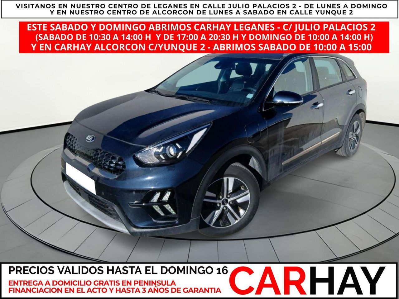 KIA Niro (1.6 GDI PHEV 104KW (141CV) DRIVE (AC)) en Madrid