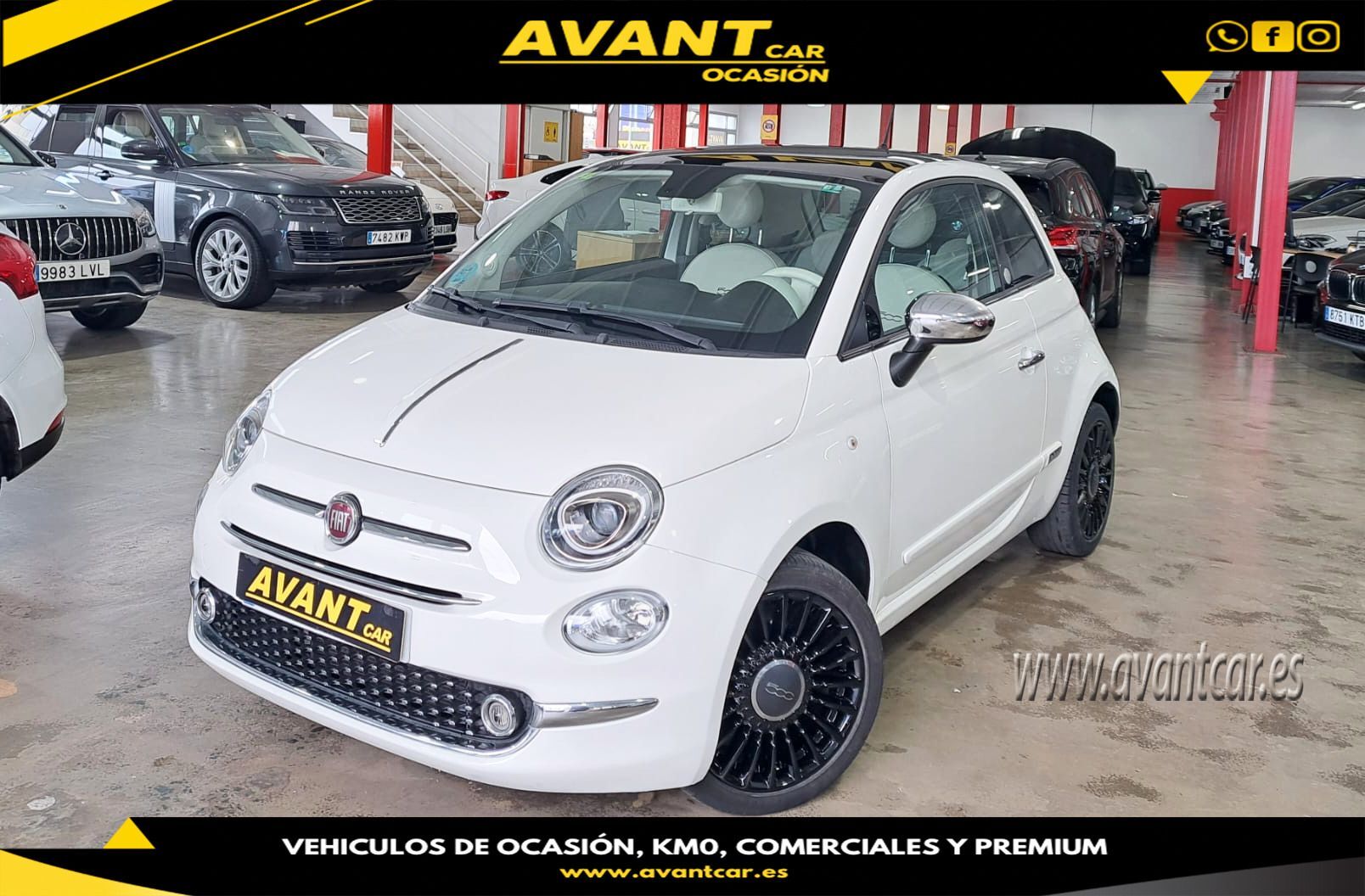 FIAT 500 (1.2 Mirror) en Palmas, Las