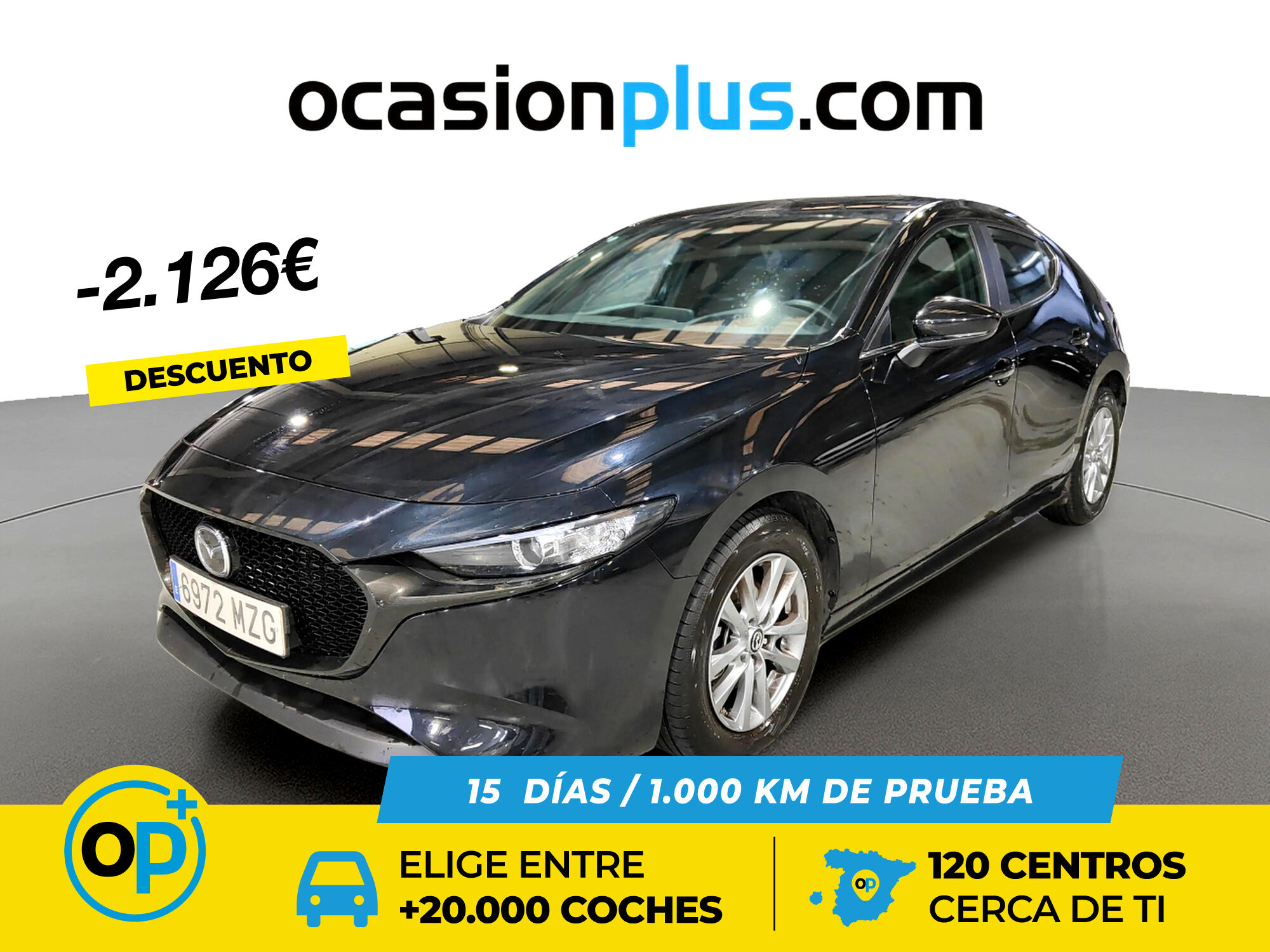 MAZDA Mazda3 (2.5L E-SKY G MHEV Prime-line 103 kW (140 CV)) en Madrid