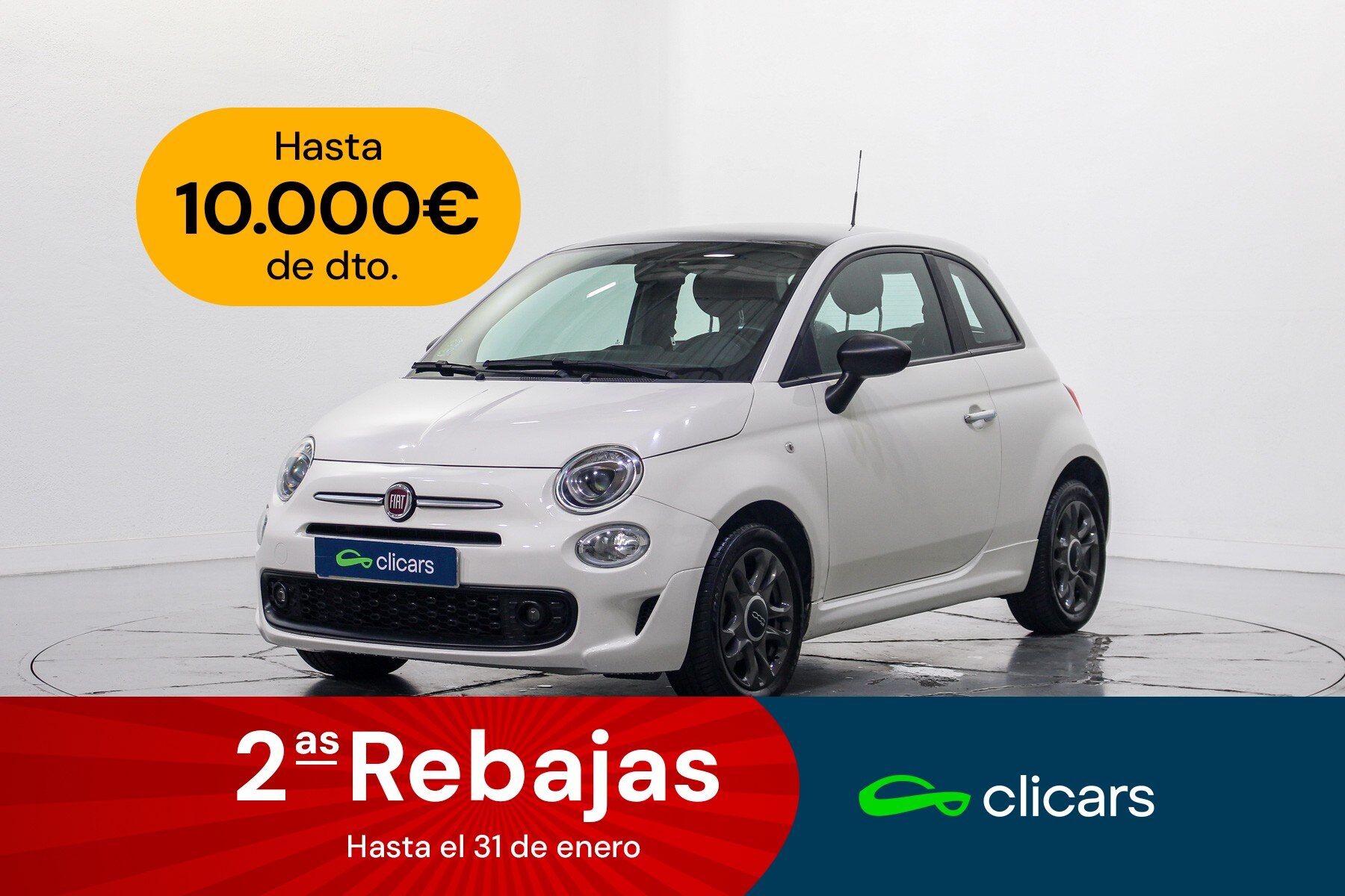 FIAT 500 (500 1.0 Hybrid Connect 52kW) en Madrid