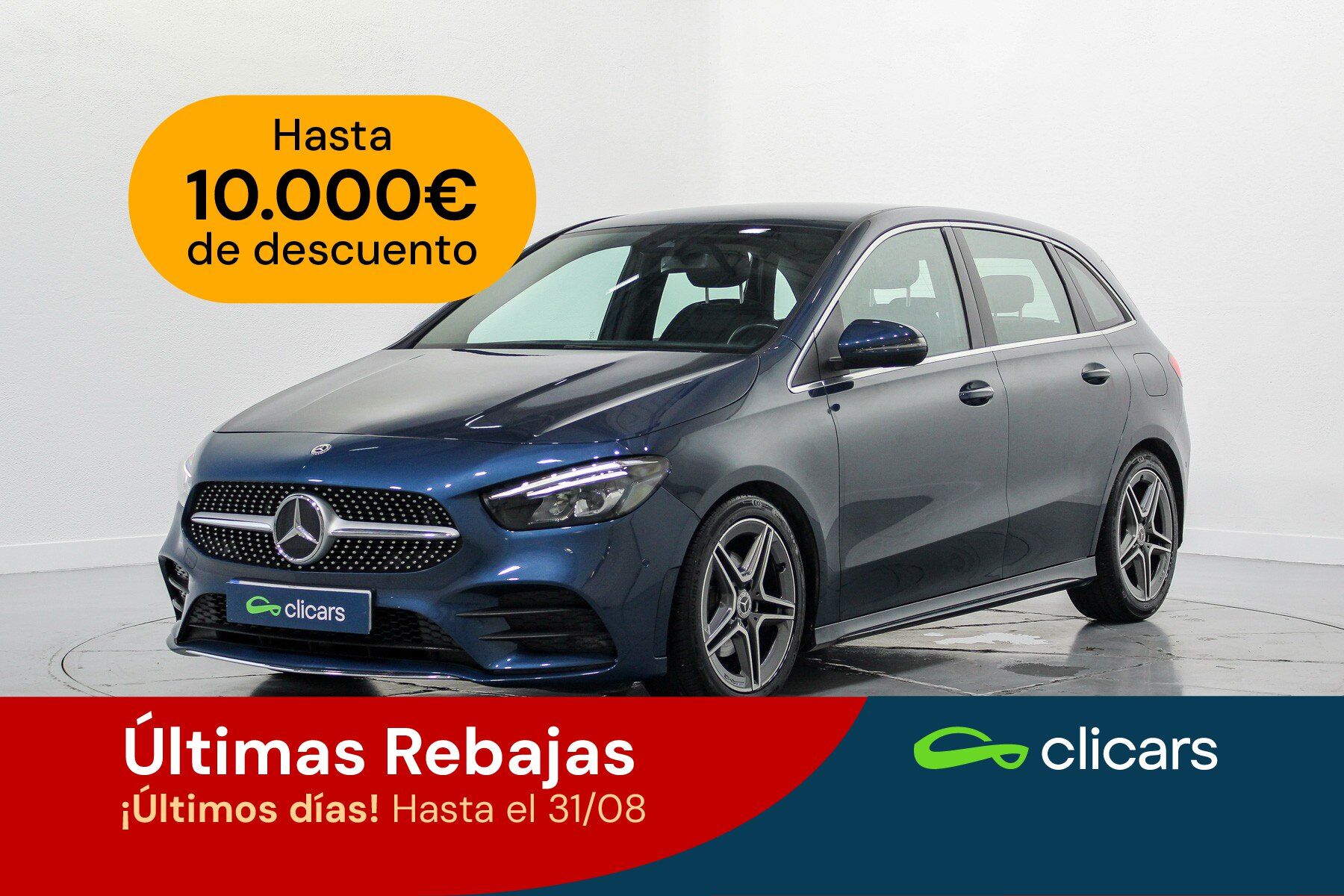 MERCEDES Clase B (B 180 7G-DCT) en Madrid