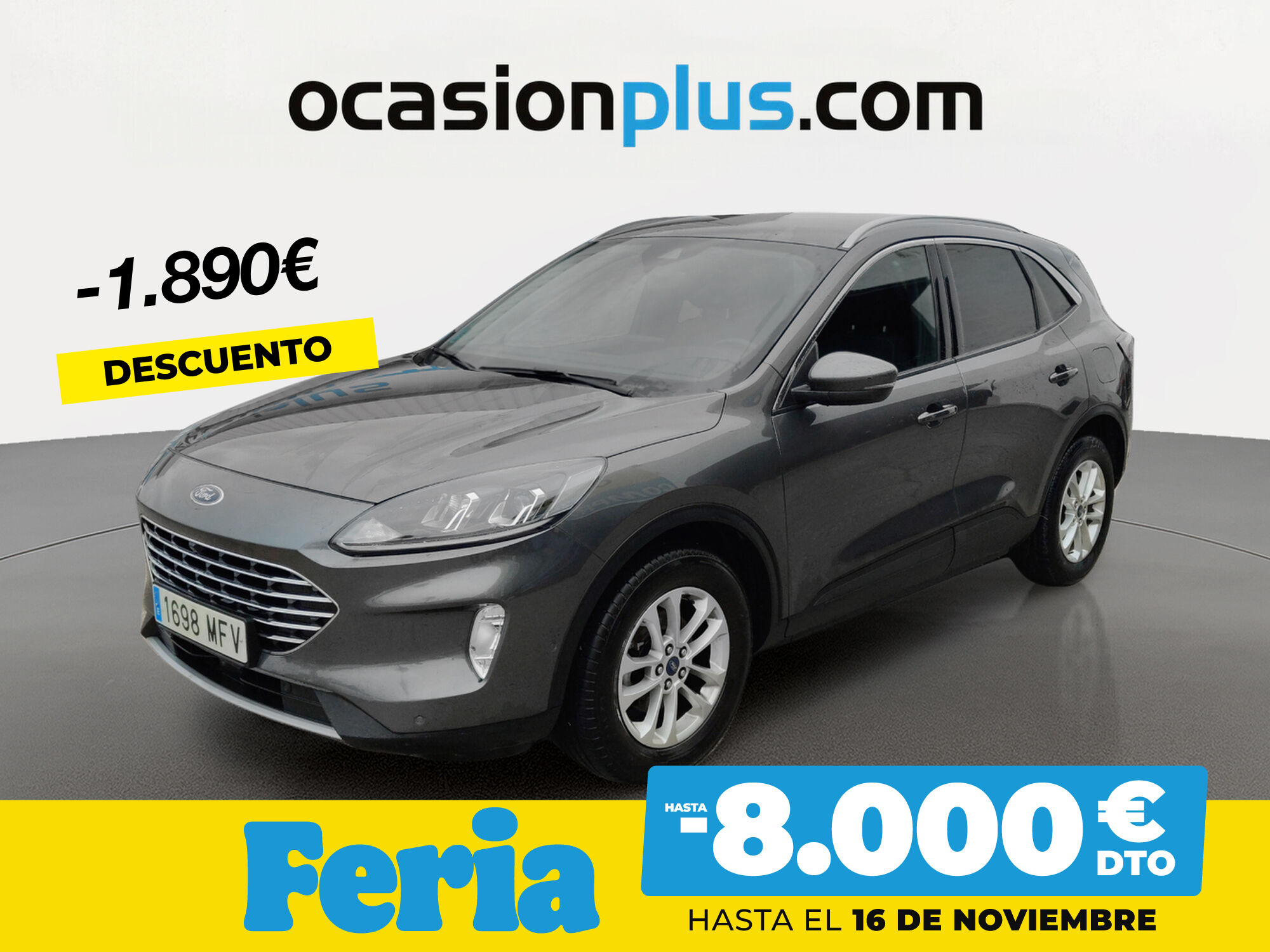 FORD Kuga (1.5 EcoBoost Titanium 4x2 110 kW (150 CV)) en Madrid