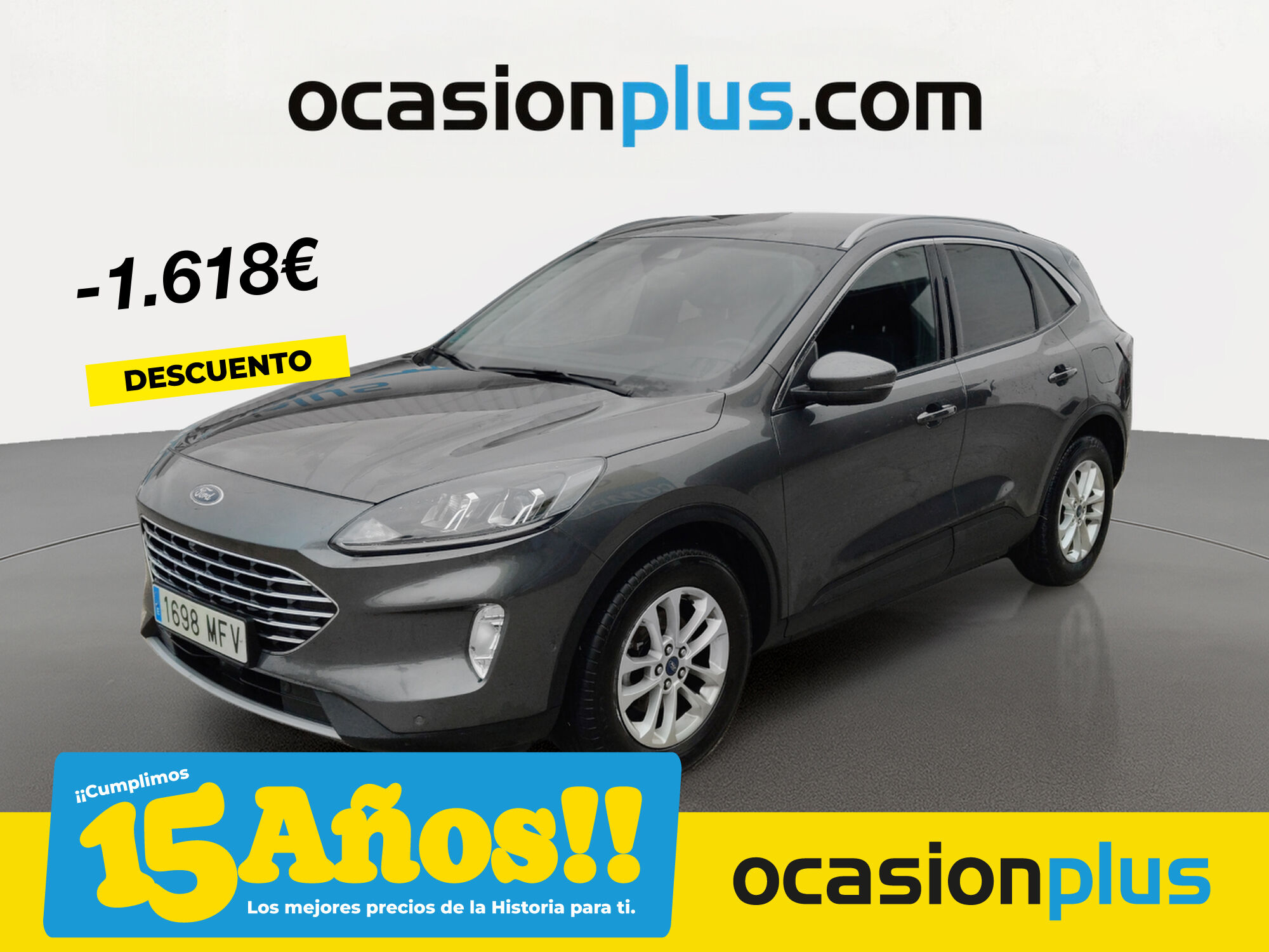 FORD Kuga (1.5 EcoBoost Titanium 4x2 110 kW (150 CV)) en Madrid