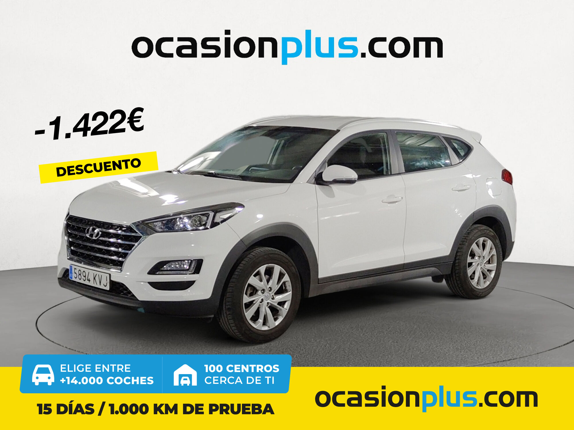 HYUNDAI Tucson (1.6 GDI Klass 4x2 97 kW (132 CV)) en Madrid