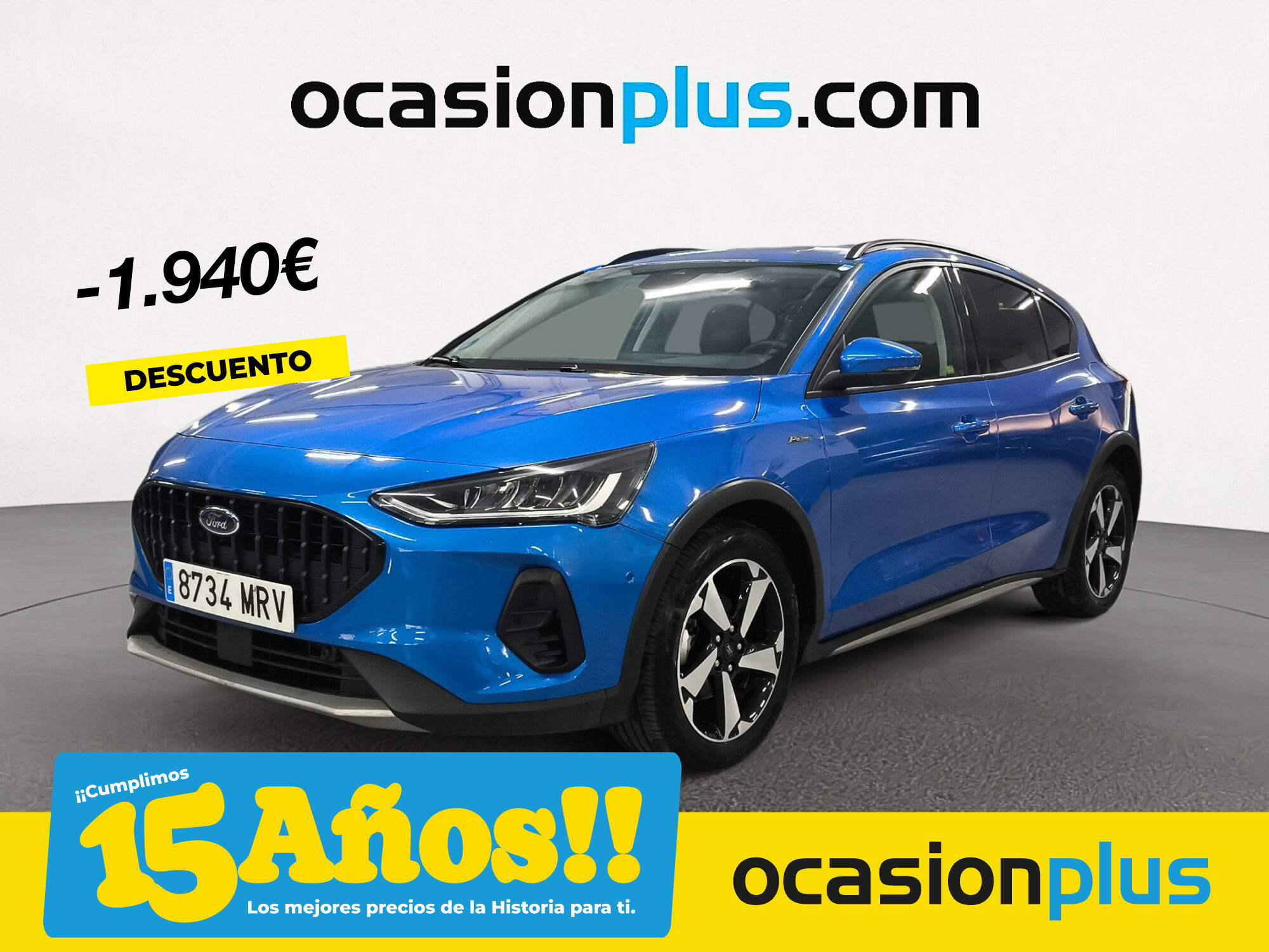 FORD Focus (1.0 Ecoboost MHEV Active Auto 114 kW (155 CV)) en Madrid