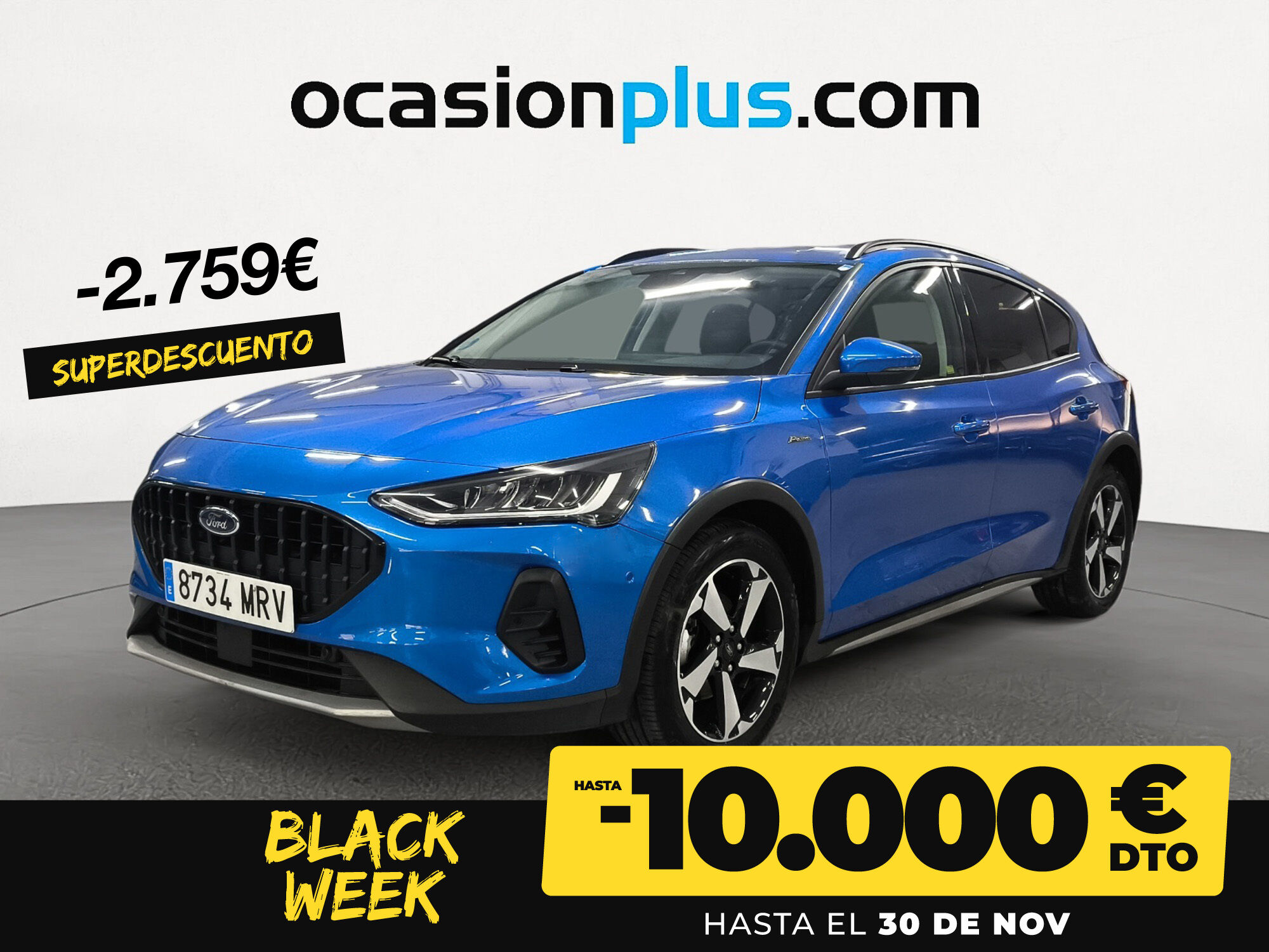 FORD Focus (1.0 Ecoboost MHEV Active Auto 114 kW (155 CV)) en Madrid