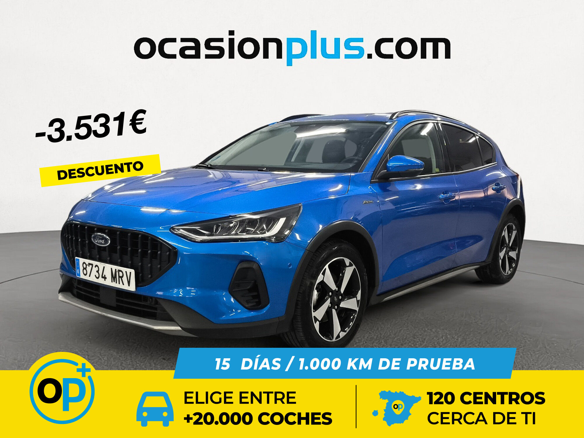 FORD Focus (1.0 Ecoboost MHEV Active Auto 114 kW (155 CV)) en Madrid