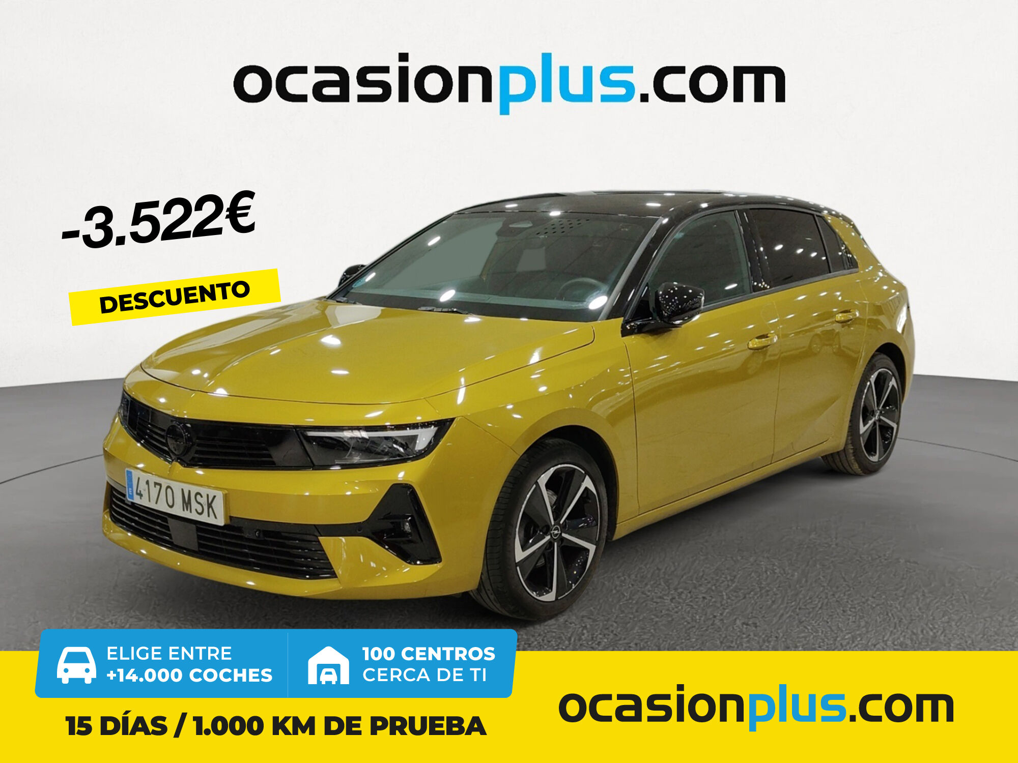 OPEL Astra (1.2 Turbo XHT GS 96 kW (130 CV)) en Madrid