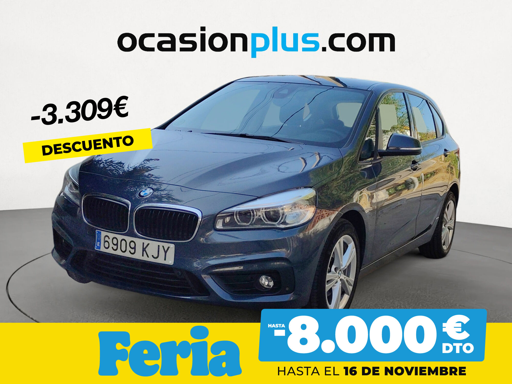 BMW Serie 2 (218d Active Tourer 110 kW (150 CV)) en Madrid