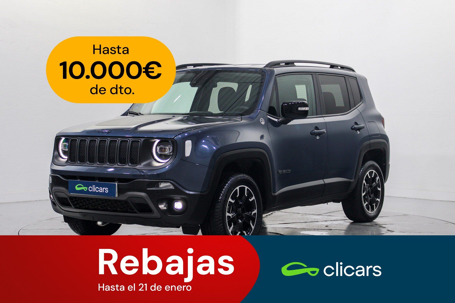 JEEP Renegade (Renegade 1.3 PHEV Trailhawk 4x4 Aut. 177KW) en Madrid