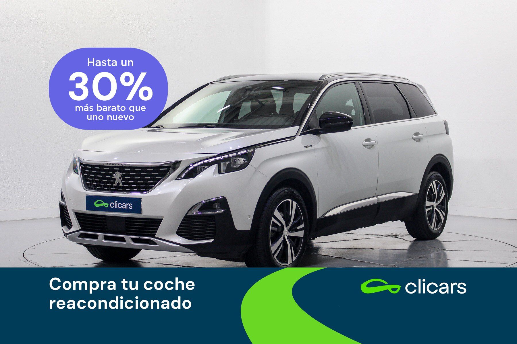 PEUGEOT 5008 (5008 1.6 PureTech S&S GT Line 180 EAT8) en Madrid