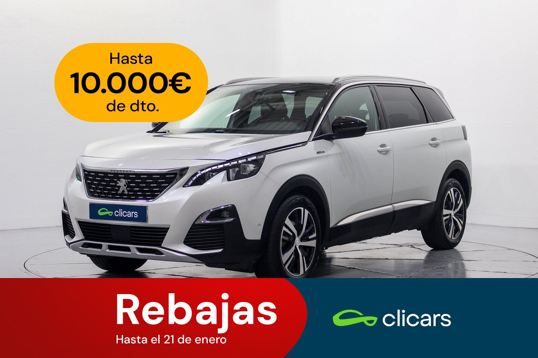 PEUGEOT 5008 (5008 1.6 PureTech S&S GT Line 180 EAT8) en Madrid