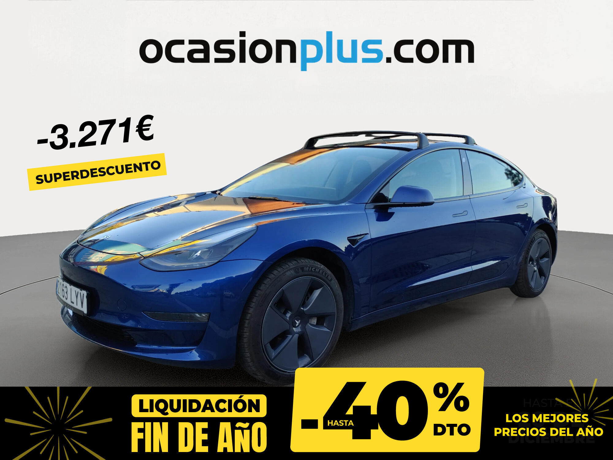 TESLA Model 3 (Gran Autonomía 4WD 366 kW (498 CV)) en Madrid
