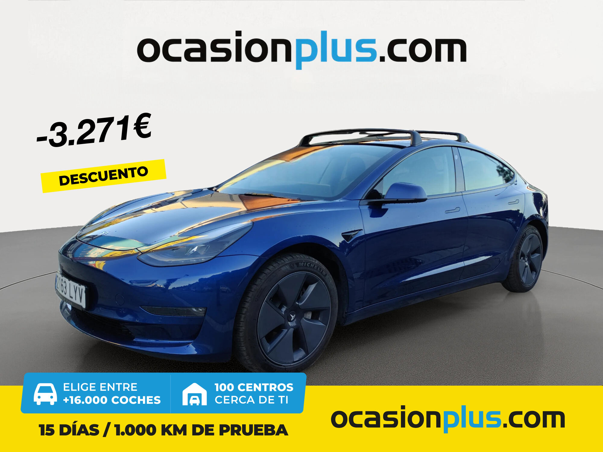 TESLA Model 3 (Gran Autonomía 4WD 366 kW (498 CV)) en Madrid