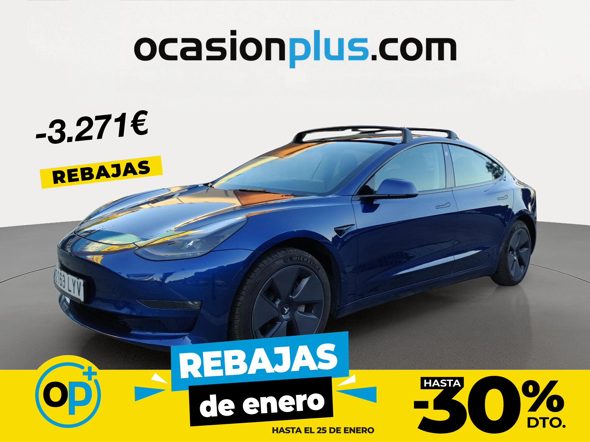 TESLA Model 3 (Gran Autonomía 4WD 366 kW (498 CV)) en Madrid