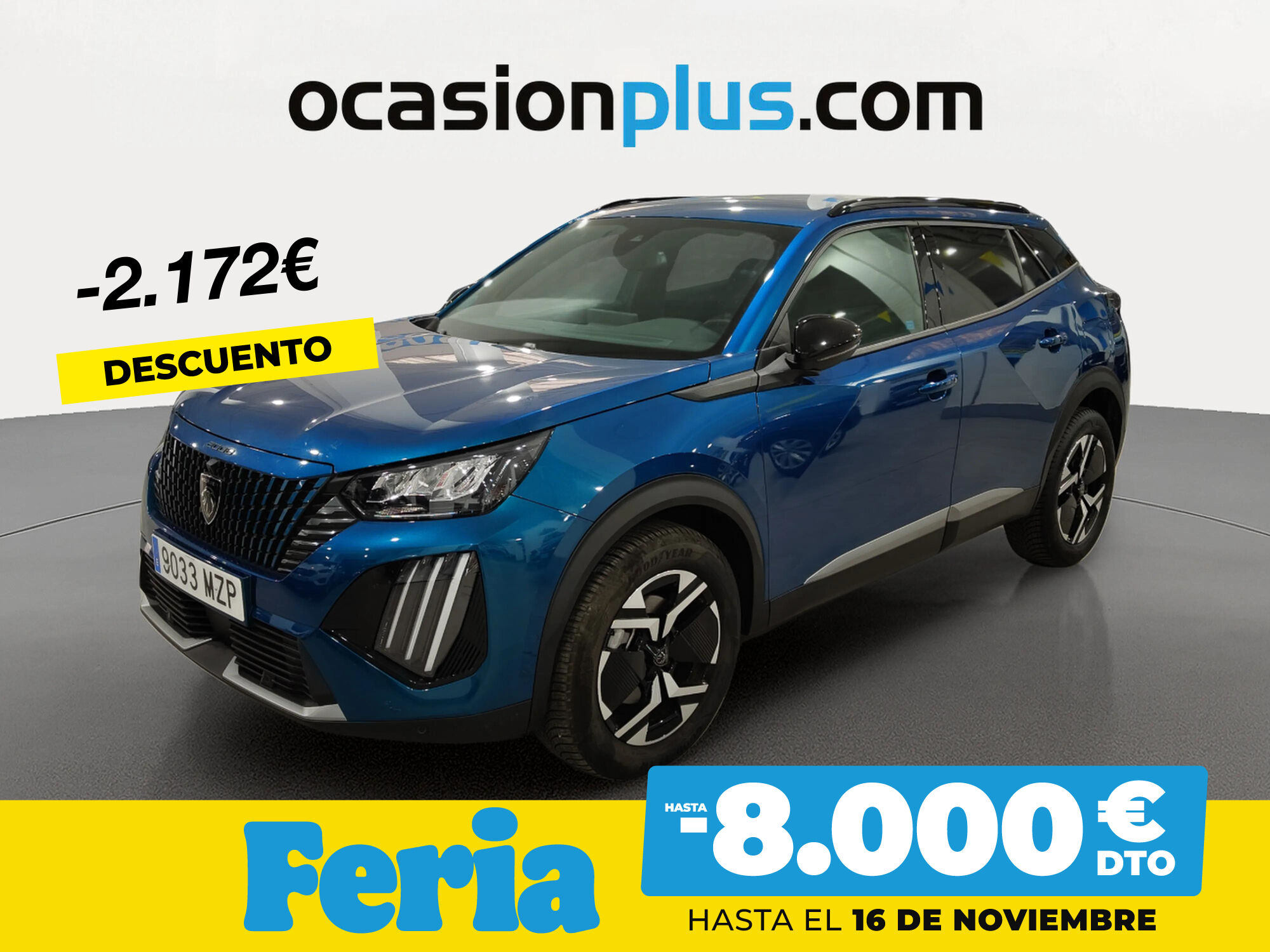 PEUGEOT 2008 (Allure Hybrid eDCS6 100 kW (136 CV)) en Madrid