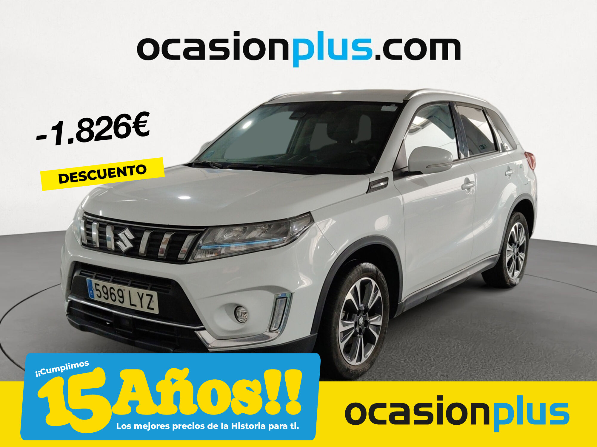 SUZUKI Vitara (1.5 Hybrid GLX Strong 4WD Auto 85 kW (116 CV)) en Madrid