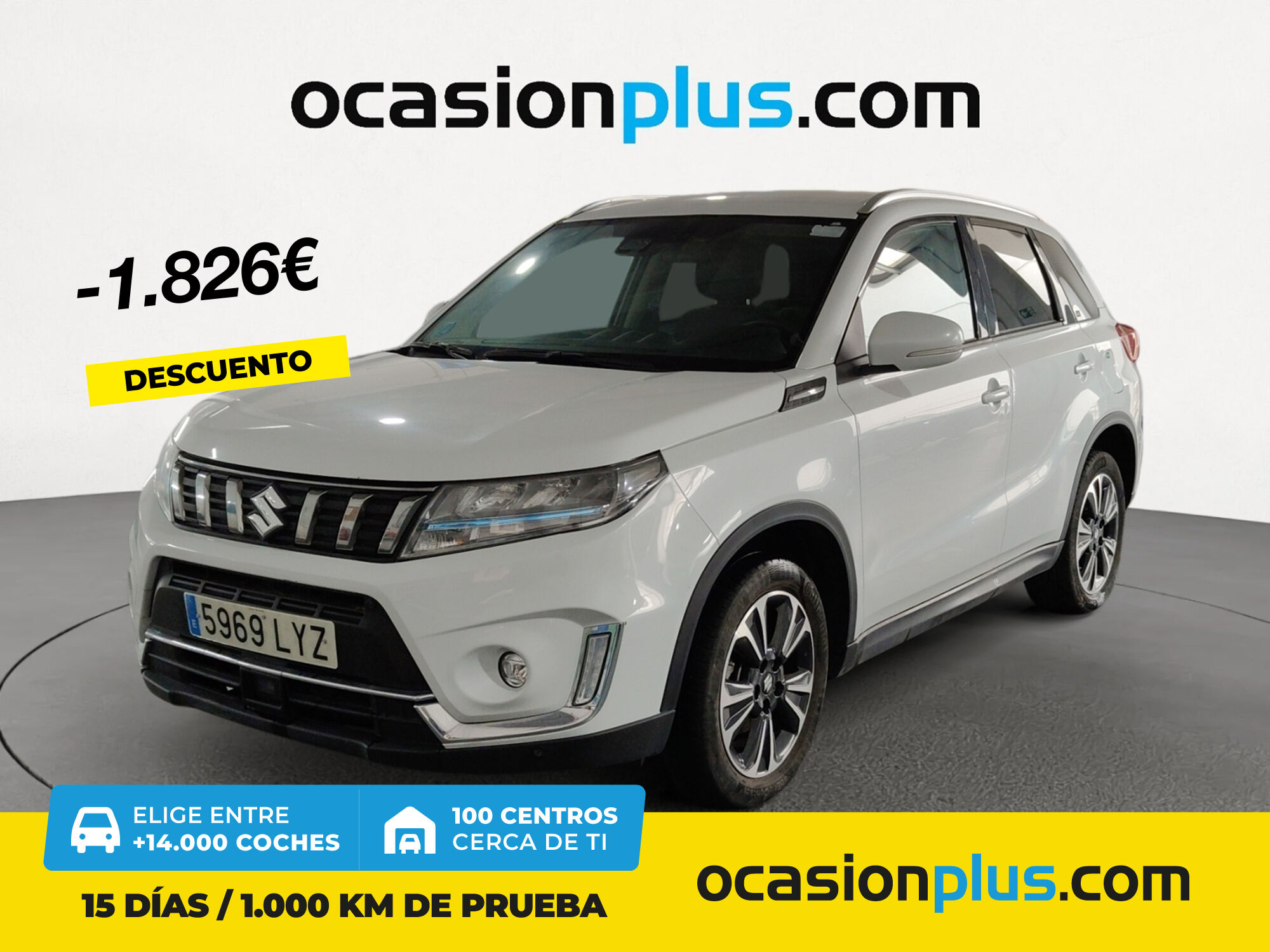 SUZUKI Vitara (1.5 Hybrid GLX Strong 4WD Auto 85 kW (116 CV)) en Madrid