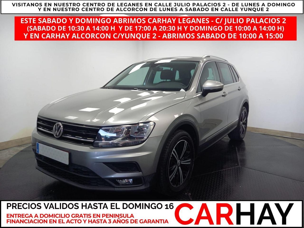 VOLKSWAGEN Tiguan (2.0 TDI BMT SCR 110KW COMFORTLINE 5D) en Madrid
