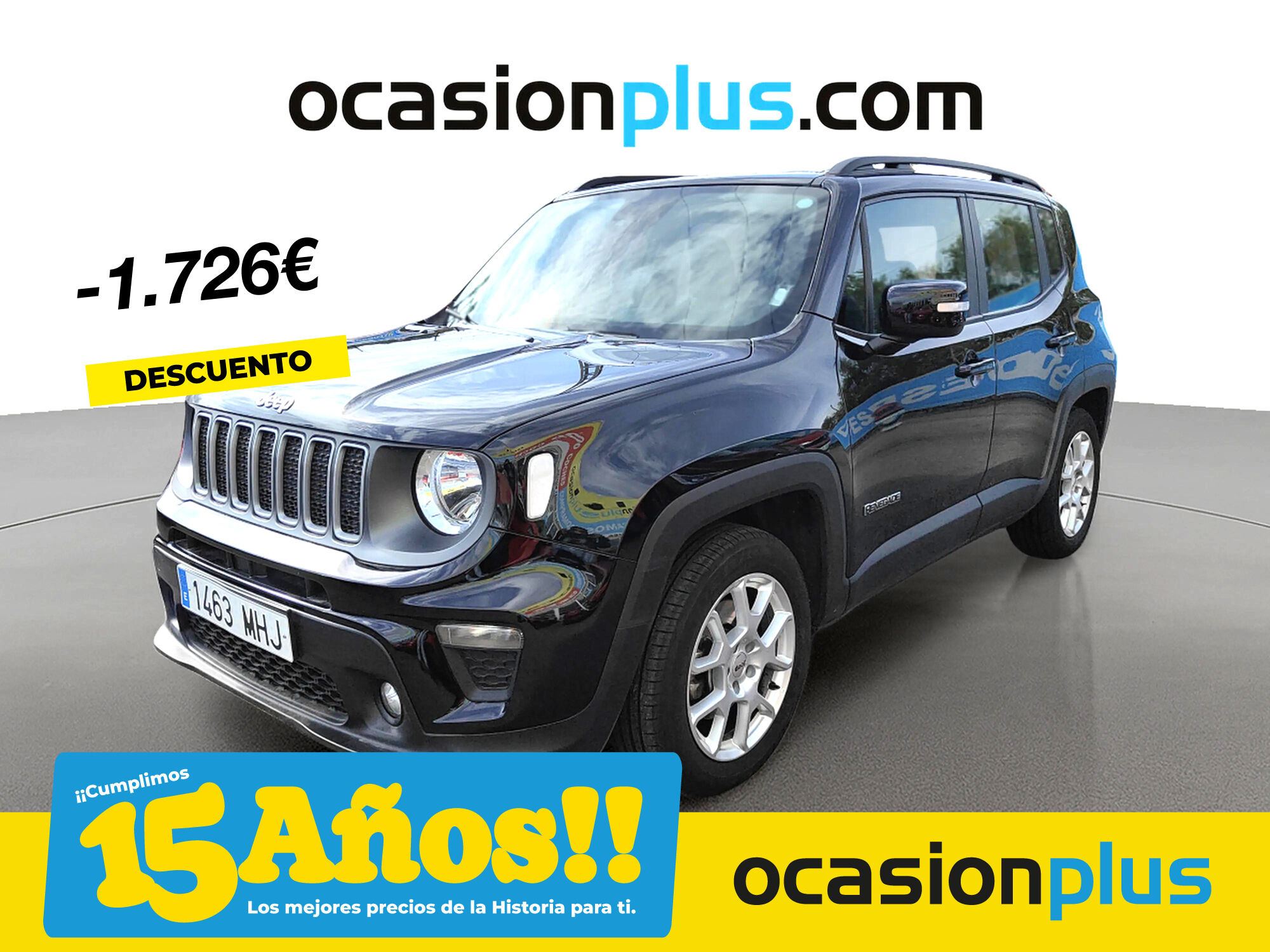 JEEP Renegade (eHybrid 1.5 Limited ATX 96 kW (130 CV)) en Madrid
