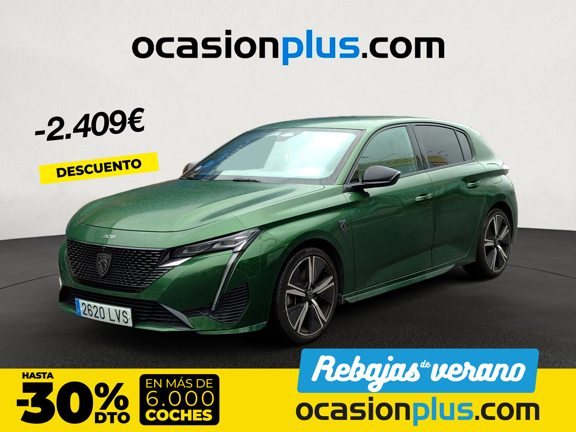 PEUGEOT 308 (Hybrid 225 GT eEAT8 165 kW (225 CV)) en Madrid