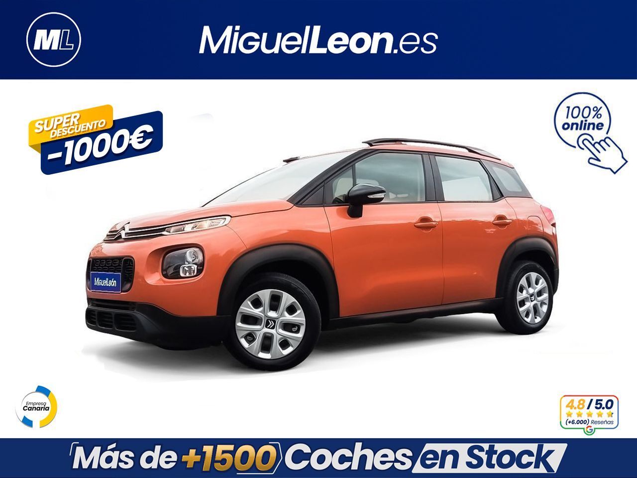 CITROEN C3 Aircross (PureTech 81kW (110CV) S&S FEEL) en Palmas, Las