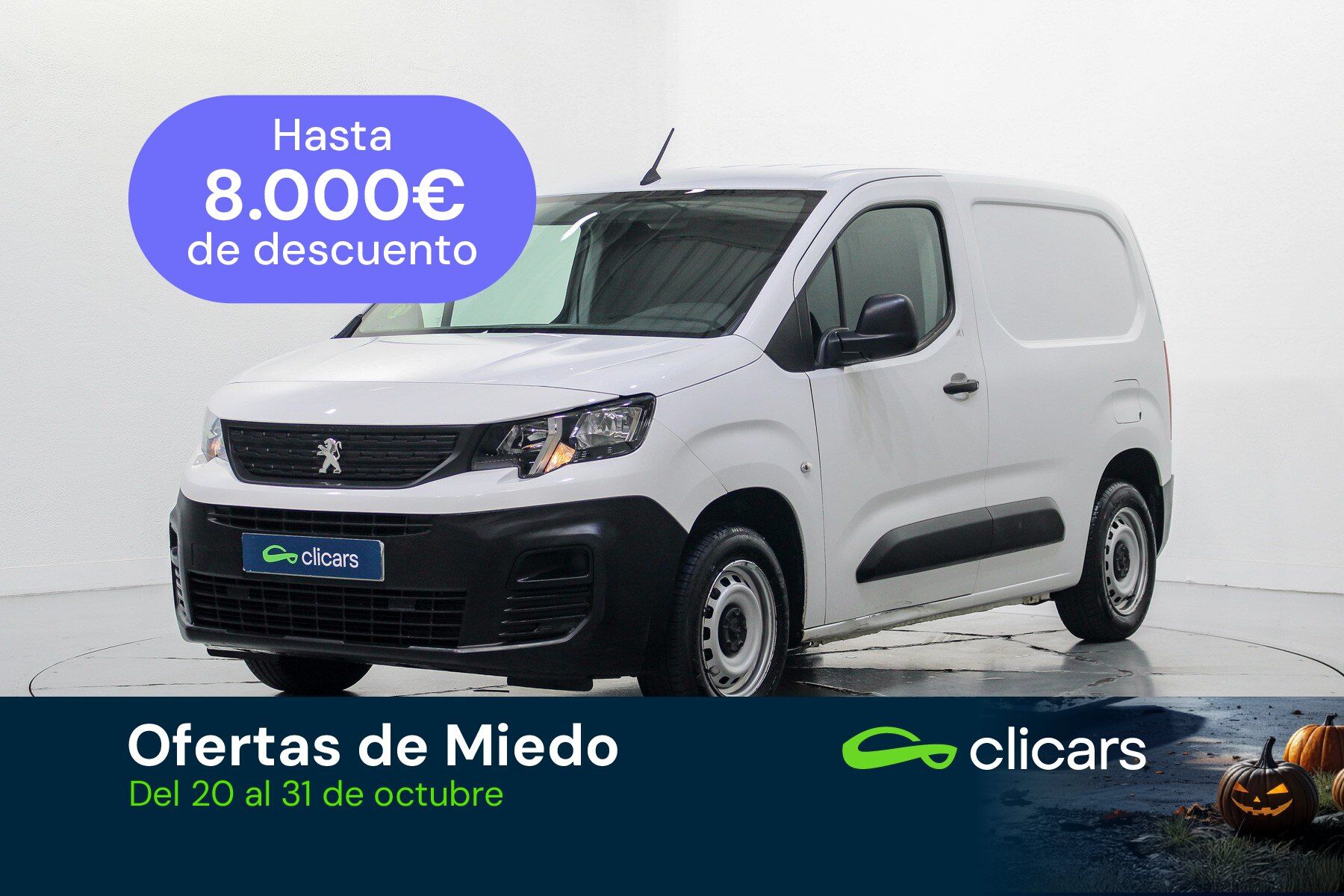 PEUGEOT Partner (Partner 1.5BlueHDI S&S Pro Standard 600kg 100) en Madrid