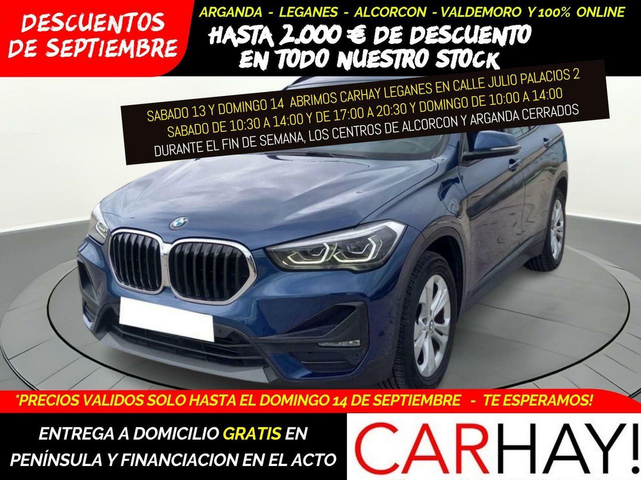BMW X1 (1.5 iA xDrive25e PHEV OPF Business Plus) en Madrid