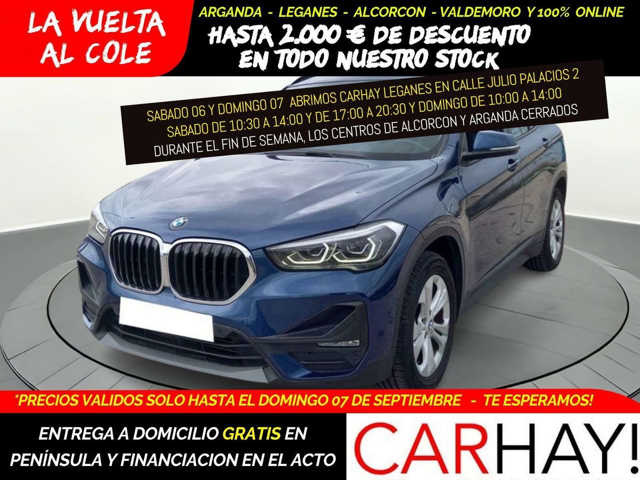 BMW X1 (1.5 iA xDrive25e PHEV OPF Business Plus) en Madrid
