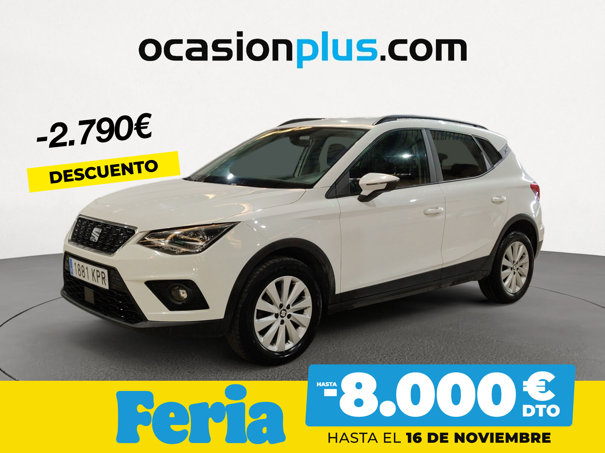 SEAT Arona (1.6 TDI Ecomotive Style 70 kW (95 CV)) en Madrid