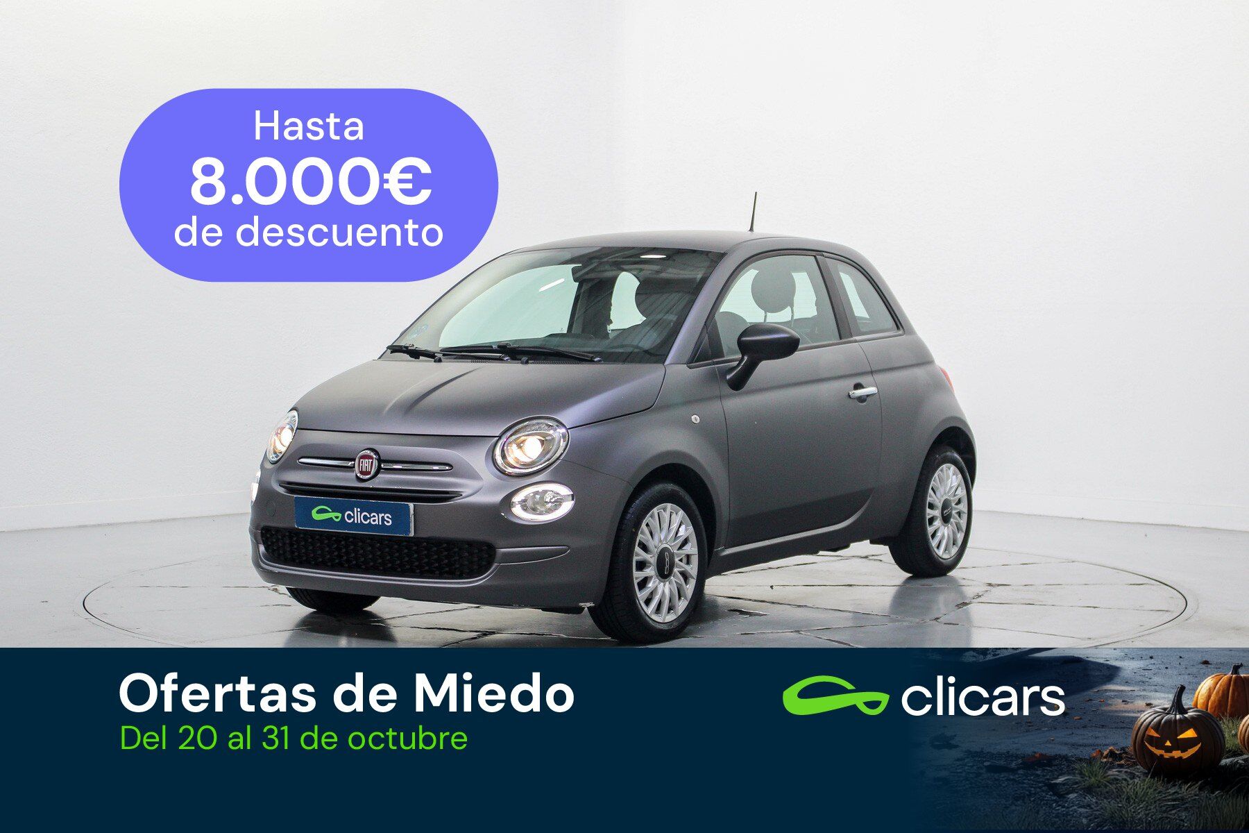 FIAT 500 (500 1.0 Hybrid Cult 52kW) en Madrid