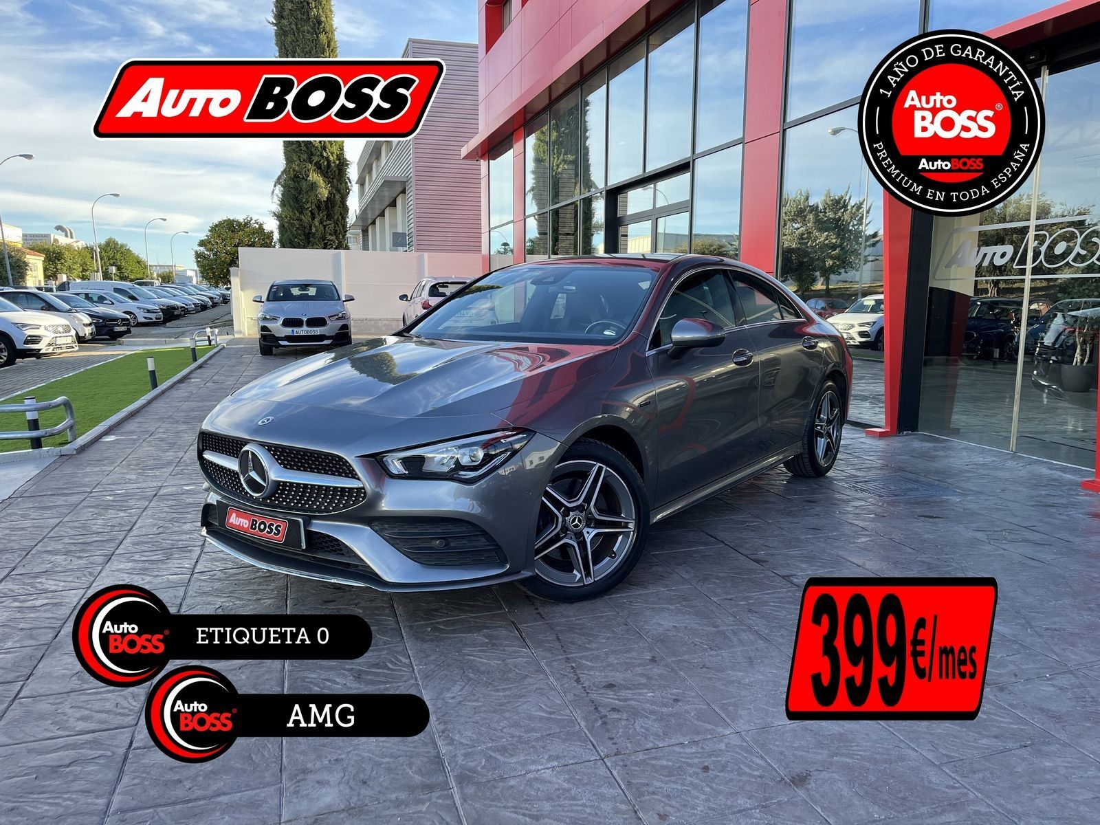 MERCEDES Clase CLA (CLA 250e 8G-DCT) en Sevilla