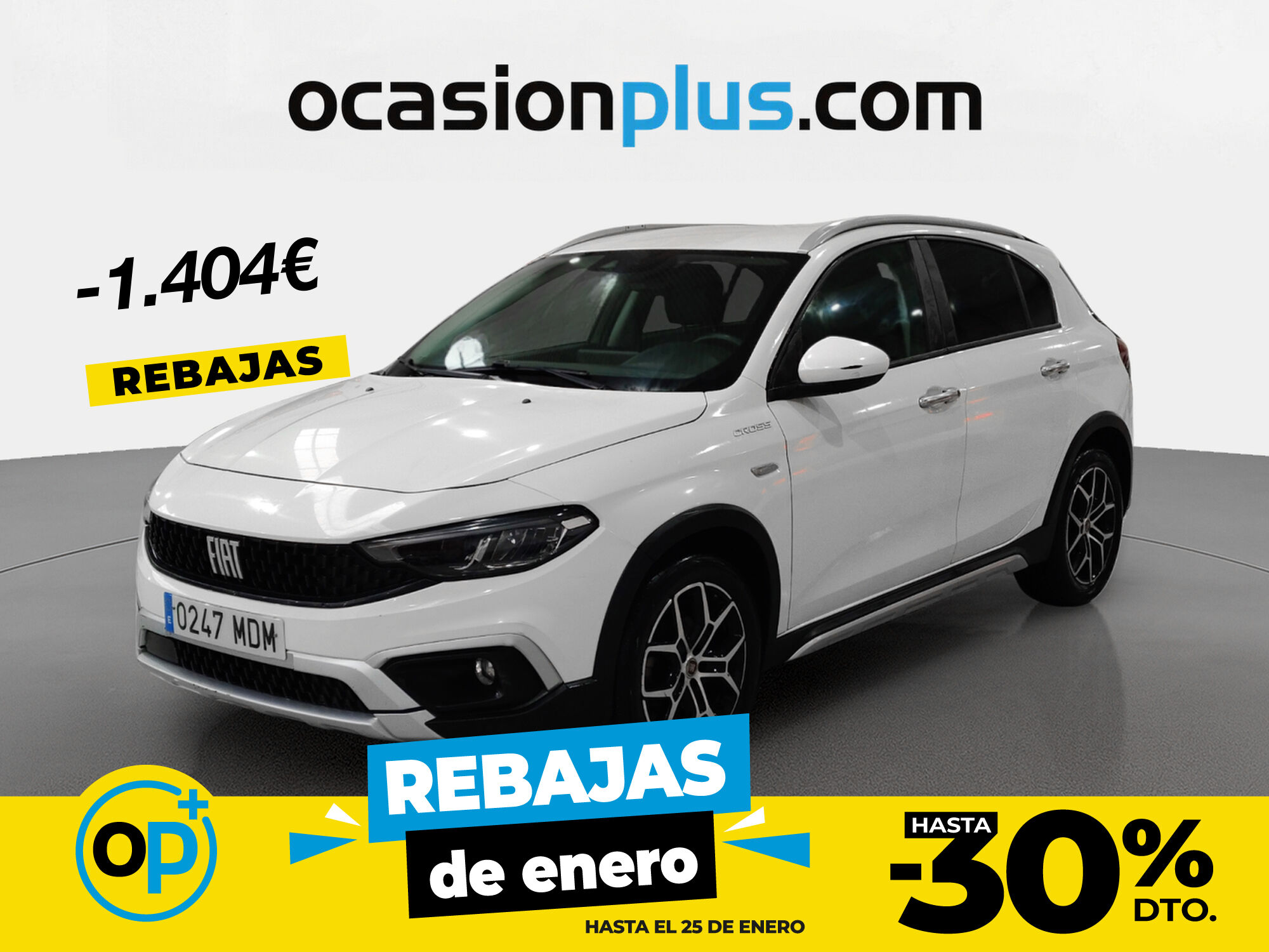 FIAT Tipo (1.5 Hybrid Cross DCT 97 kW (130 CV)) en Madrid