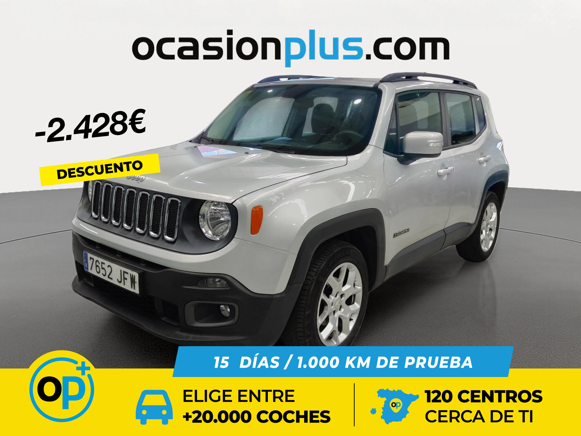 JEEP Renegade (1.6 Multijet Longitude 4x2 88 kW (120 CV)) en Madrid