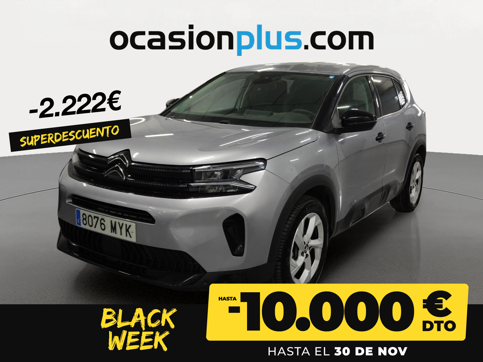 CITROEN C5 Aircross (BlueHDi 130 S&S Plus EAT8 96 kW (131 CV)) en Madrid