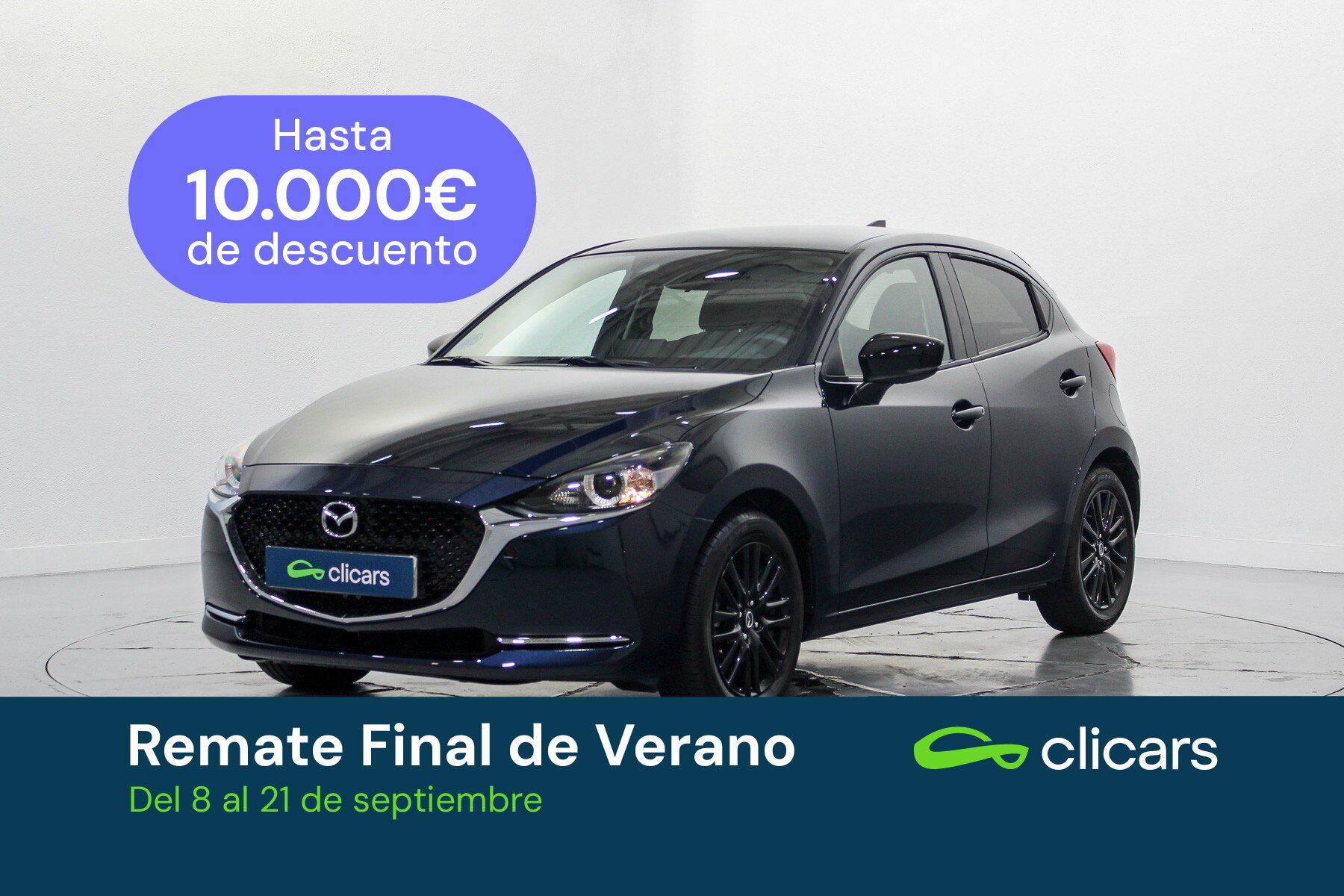 MAZDA Mazda2 (Mazda2 1.5 e-Skyactiv-g Homura pantalla 8´´ 66kW) en Madrid