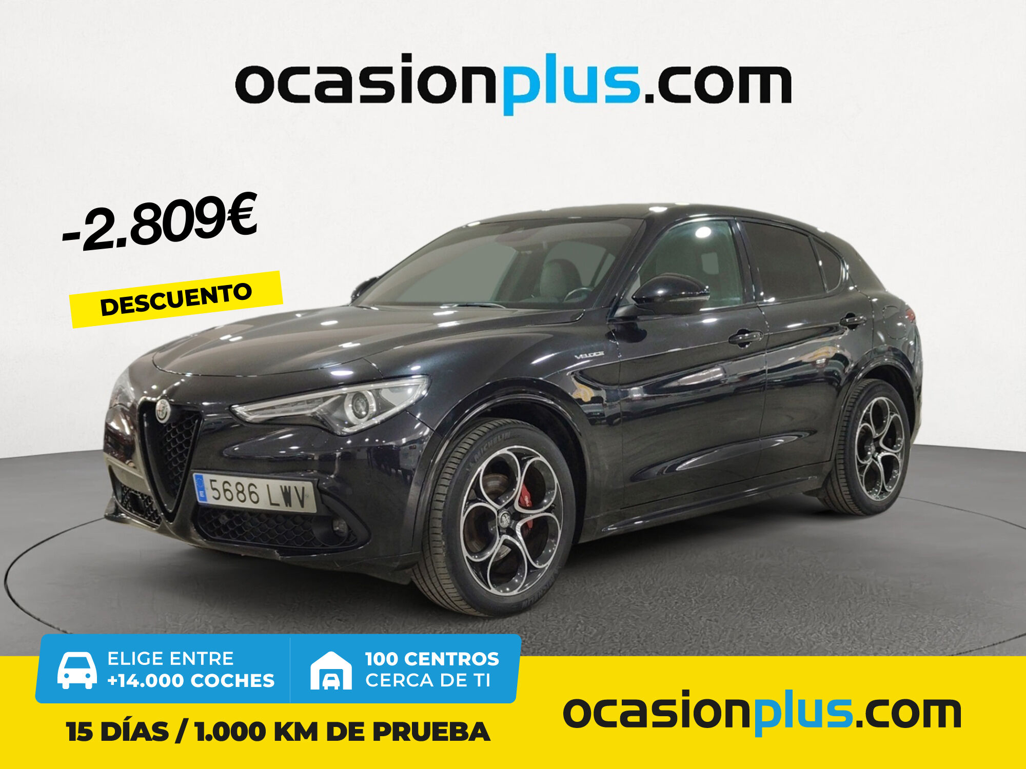 ALFA ROMEO Stelvio (2.2 Diésel Veloce Q4 Auto 154 kW (210 CV)) en Madrid