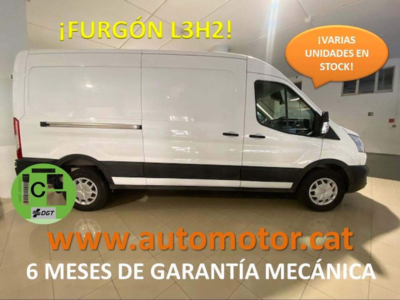 FORD Transit (350 96kW L3H2 Van Trend FWD MHEV) en Barcelona
